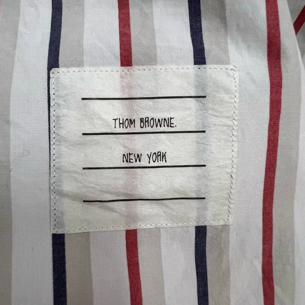 Thom Browne thom browne short sleeve striped shirt Size US M / EU 48-50 / 2 - 2 Thumbnail