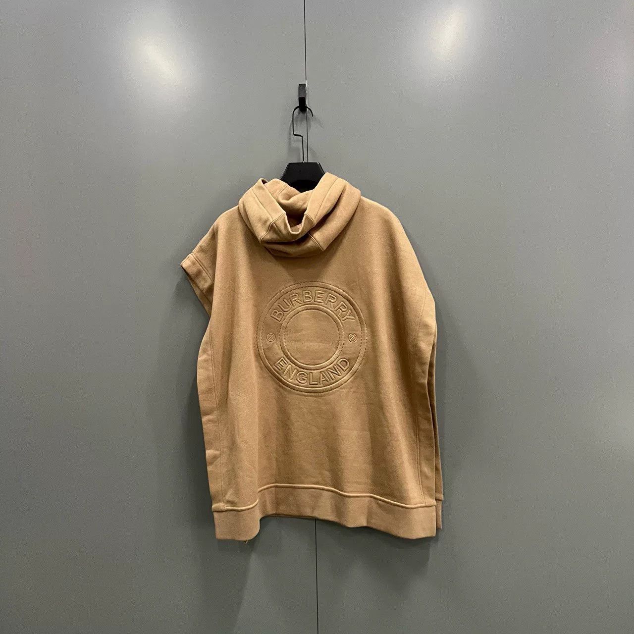 Burberry burberry khaki logo embroidery hoodie Size US M / EU 48-50 / 2 - 3 Thumbnail