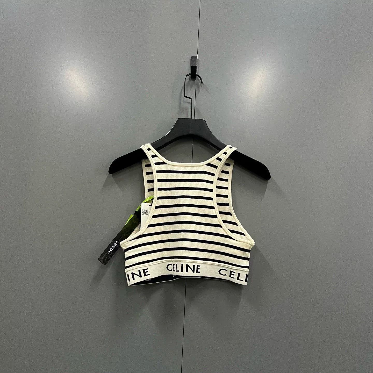 Celine celine logo striped vest in excellent condition Size M / US 6-8 / IT 42-44 - 3 Thumbnail