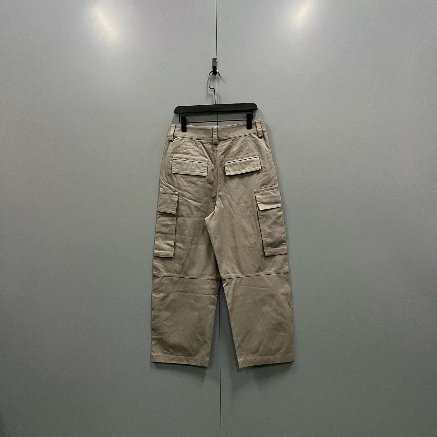 Bottega Veneta Bottega Veneta Beige Wide-Leg Cargo Pants Size US 36 / EU 52 - 2 Thumbnail