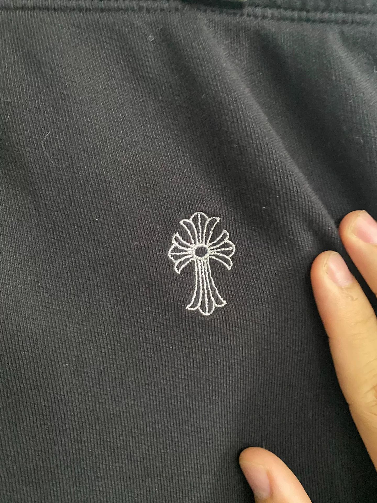 Chrome Hearts Chrome Hearts Black Logo Embroidered Shorts Size US 30 / EU 46 - 3 Thumbnail