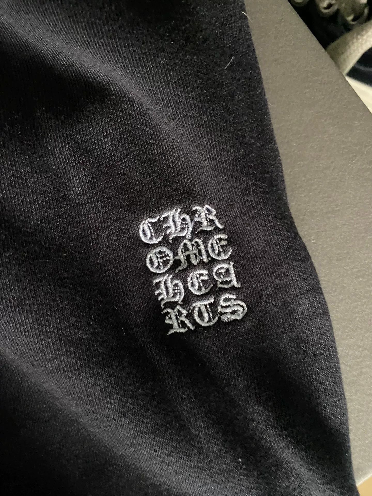 Chrome Hearts Chrome Hearts Black Logo Embroidered Shorts Size US 30 / EU 46 - 4 Thumbnail