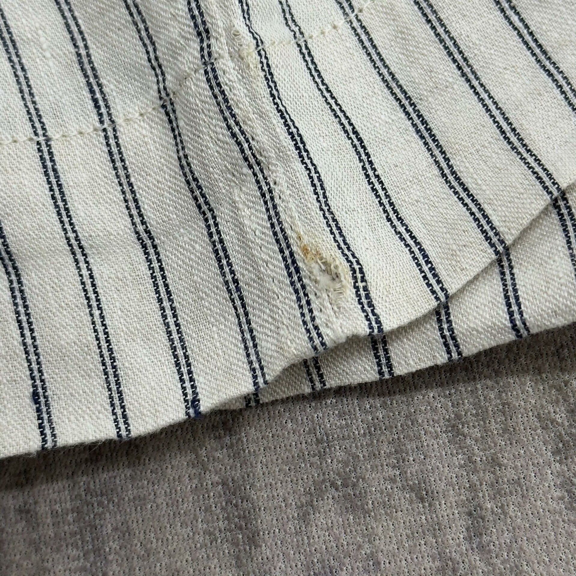 Visvim visvim ivory striped suspenders pants Size 22" - 7 Thumbnail