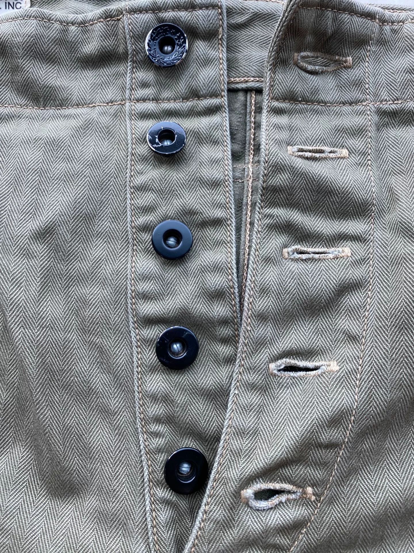 Freewheelers freewheelers p44 usmc monkey pants Size US 30 / EU 46 - 4 Thumbnail