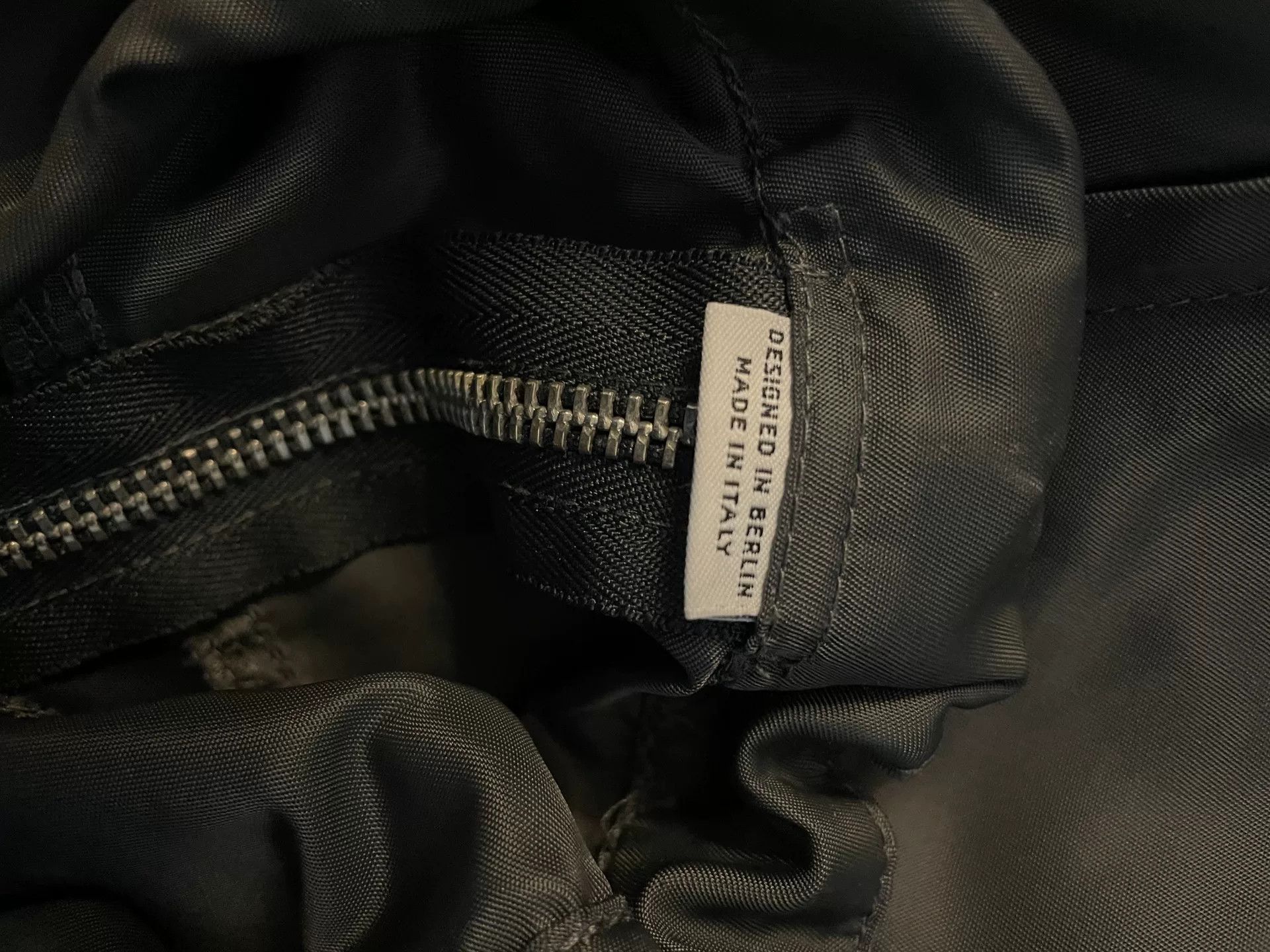 Random Identities drawstring tactical cargo pants in army green Size US 32 / EU 48 - 5 Thumbnail