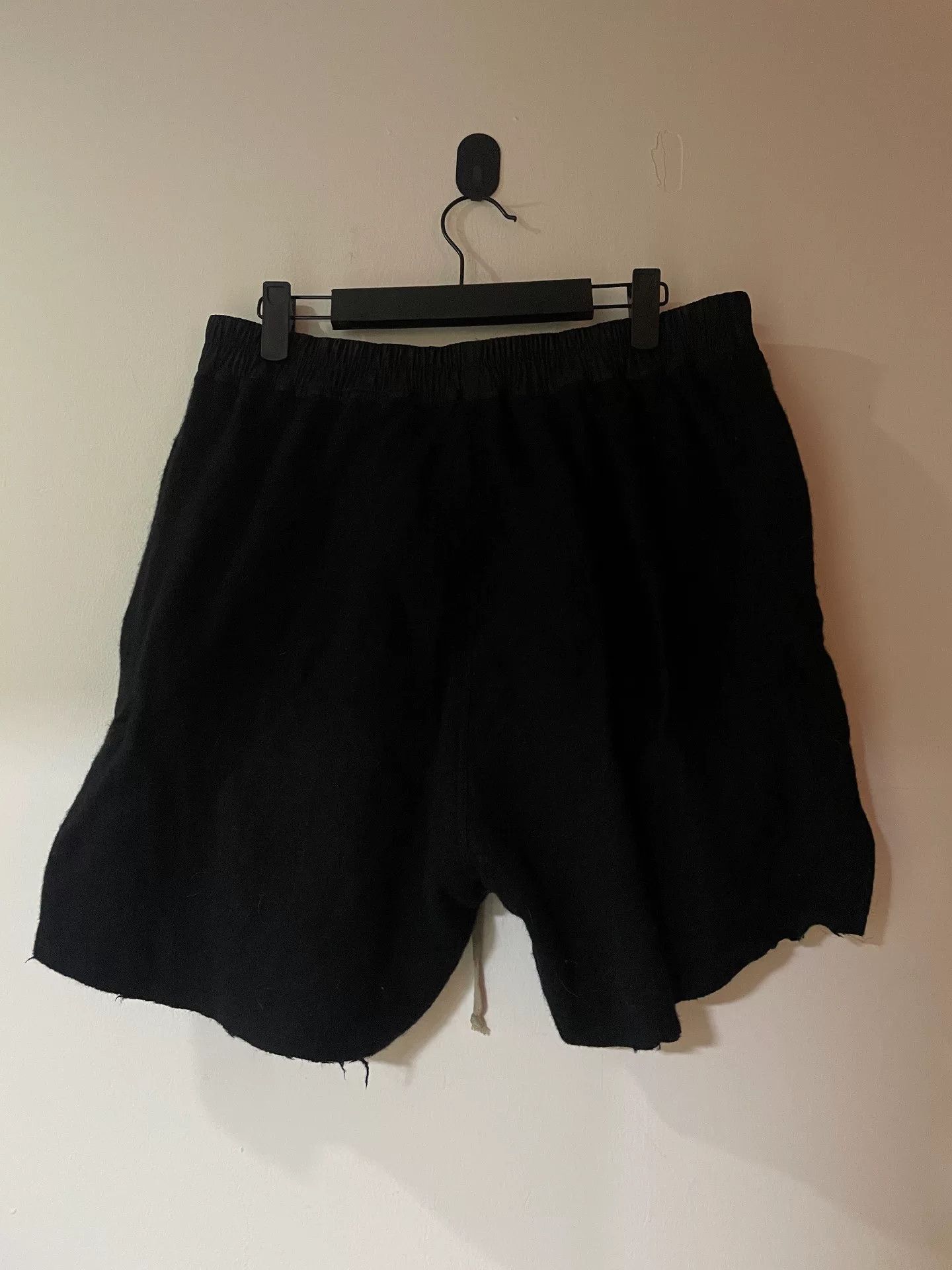 Rick Owens Rick Owens Porterville Wool Drawstring Shorts Size US 31 - 2 Thumbnail