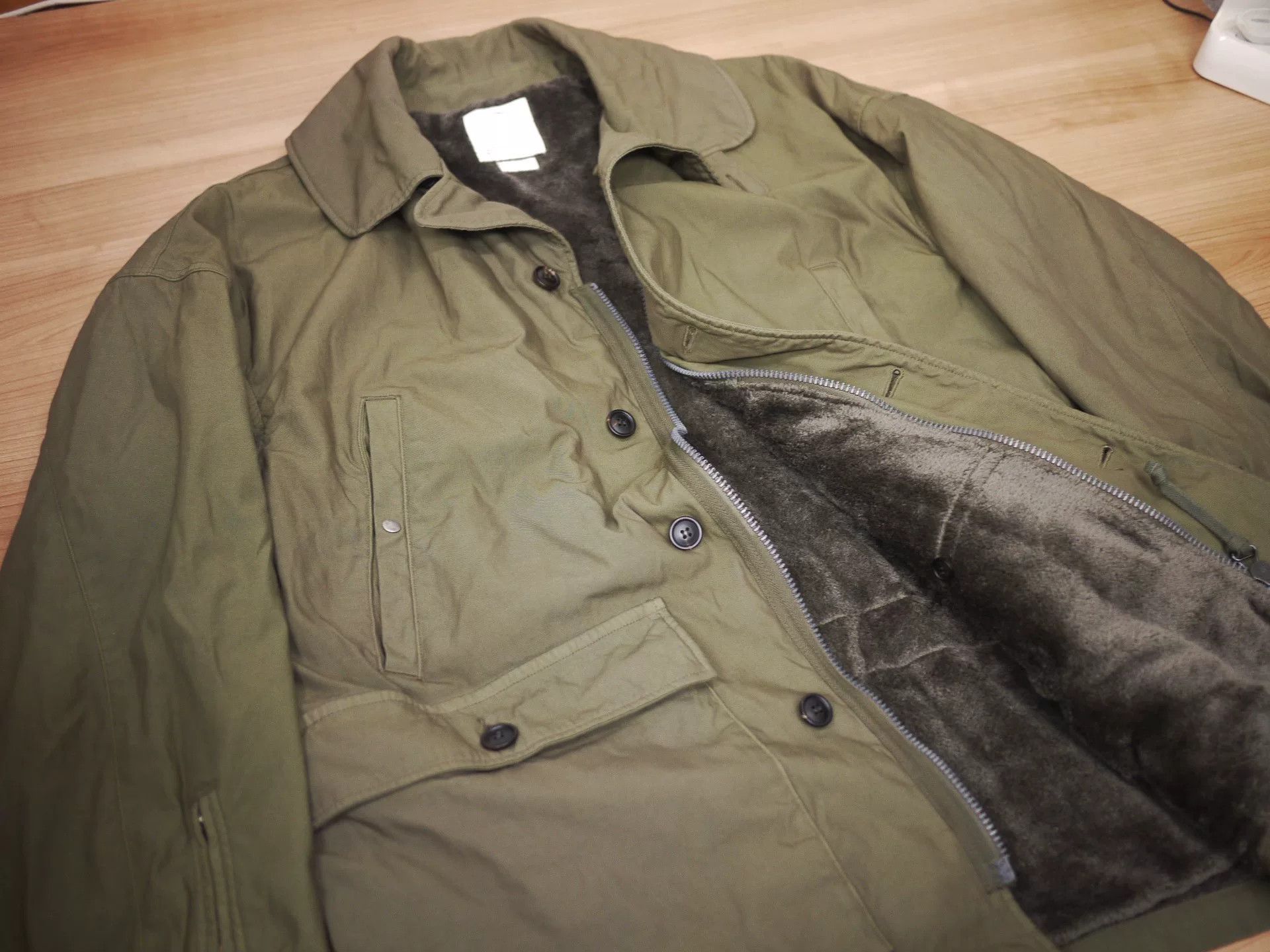 Visvim visvim payback coat in olive green Size US M / EU 48-50 / 2 - 6 Thumbnail