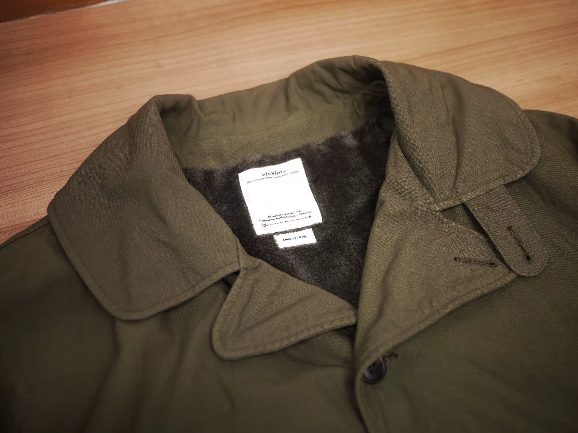 Visvim visvim payback coat in olive green Size US M / EU 48-50 / 2 - 3 Thumbnail