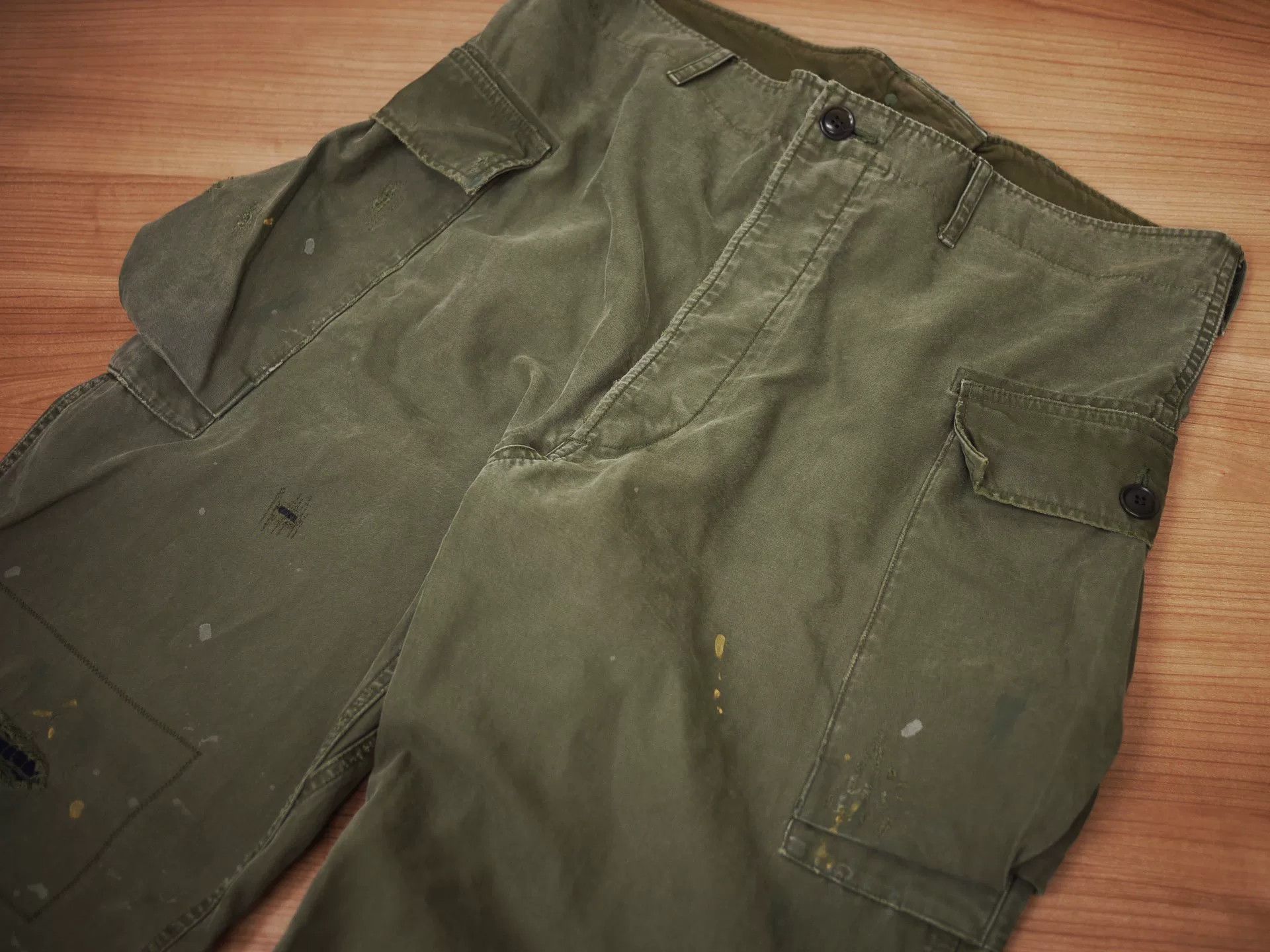 Visvim visvim veterans pants crash kofu green Size US 34 / EU 50 - 4 Thumbnail