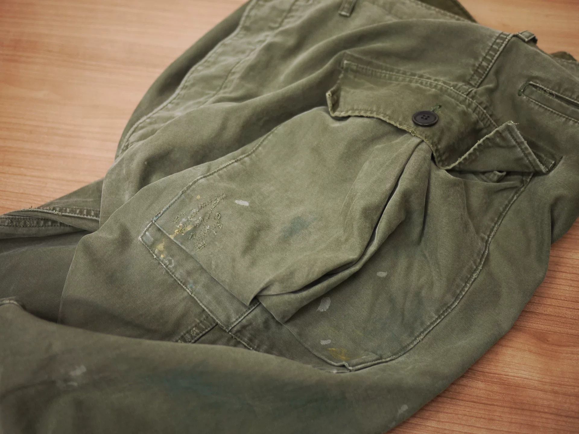 Visvim visvim veterans pants crash kofu green Size US 34 / EU 50 - 8 Thumbnail