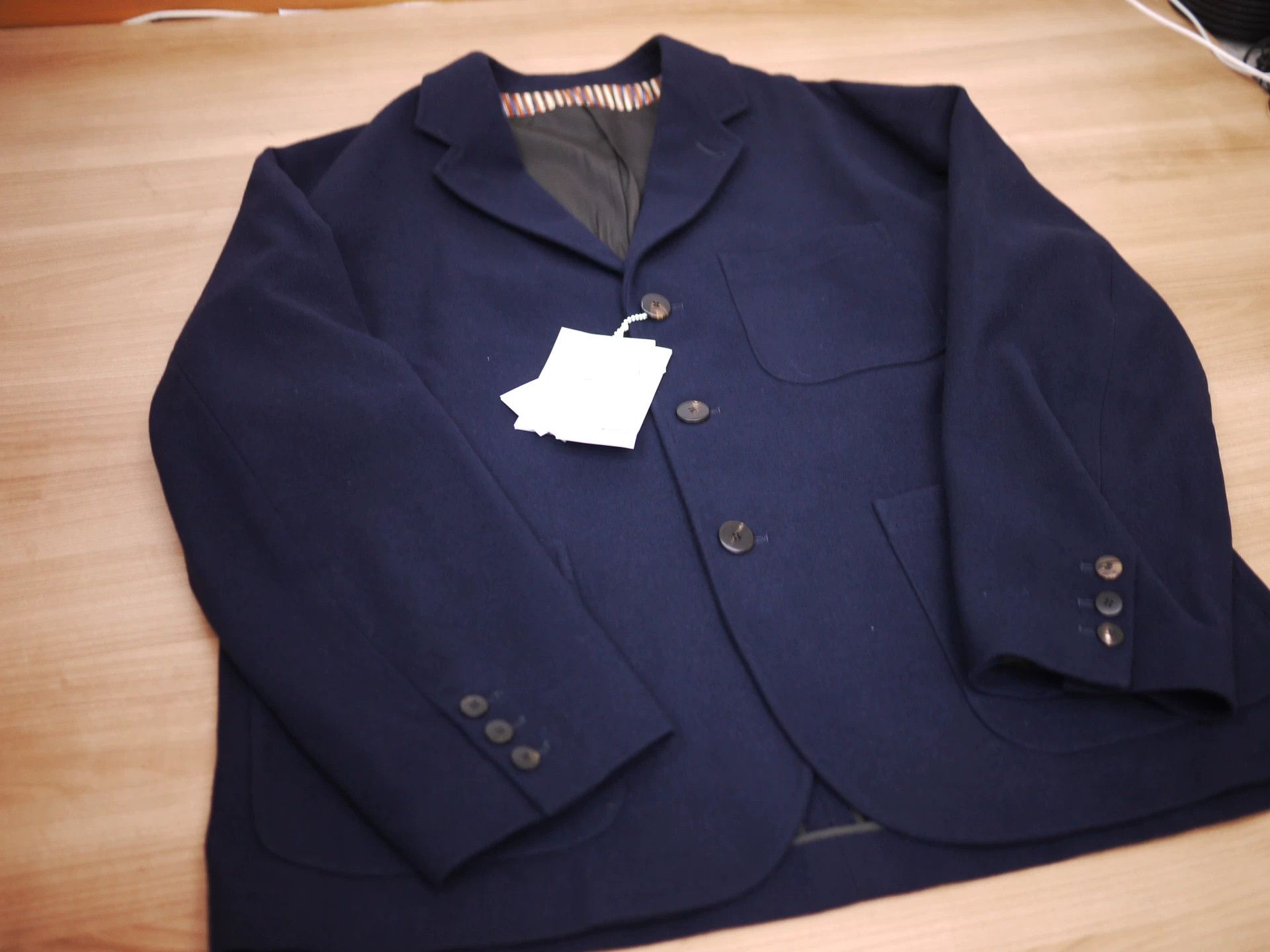 Visvim Navy Visvim Falkland Blazer for Men Size US L / EU 52-54 / 3 - 2 Thumbnail