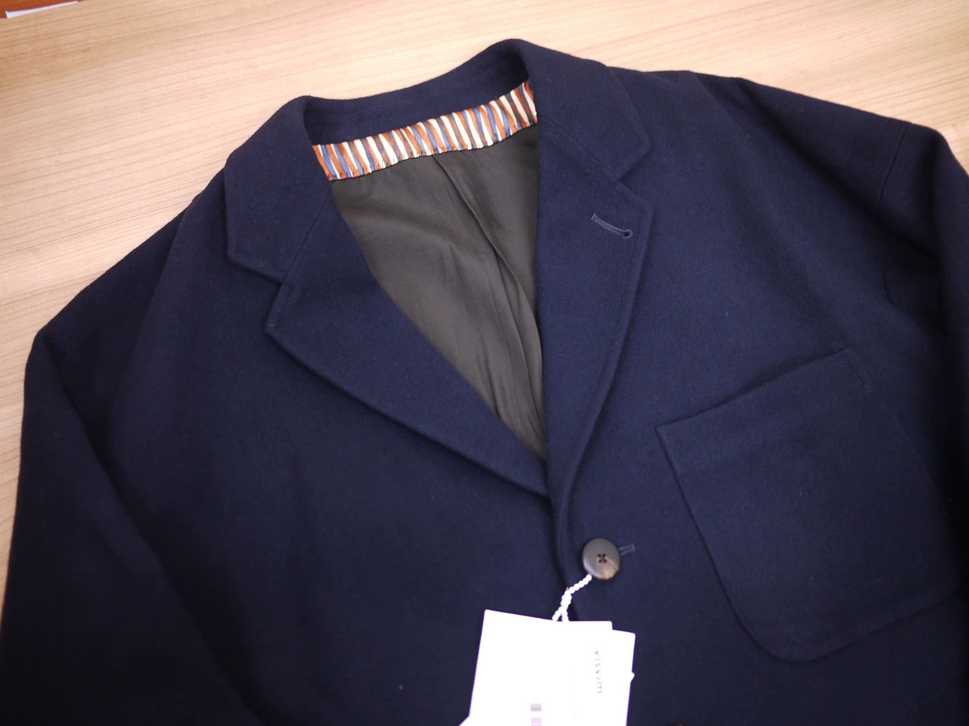 Visvim Navy Visvim Falkland Blazer for Men Size US L / EU 52-54 / 3 - 3 Thumbnail