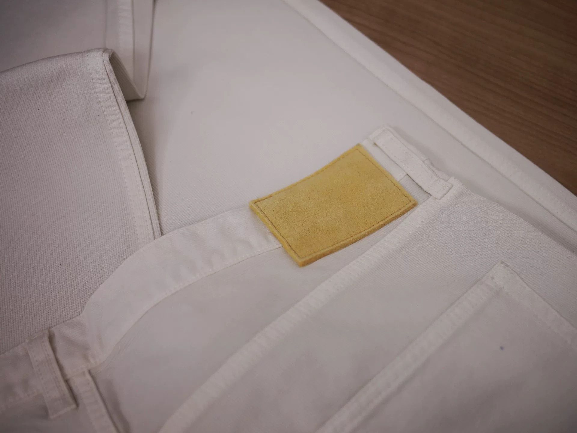 Visvim visvim fluxus 10 white dry pique pants Size US 32 / EU 48 - 6 Thumbnail
