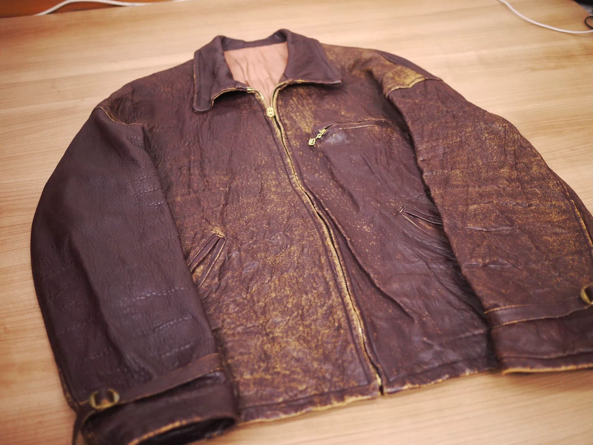 Visvim visvim 23aw uno riders jacket burgundy Size US S / EU 44-46 / 1 - 2 Thumbnail