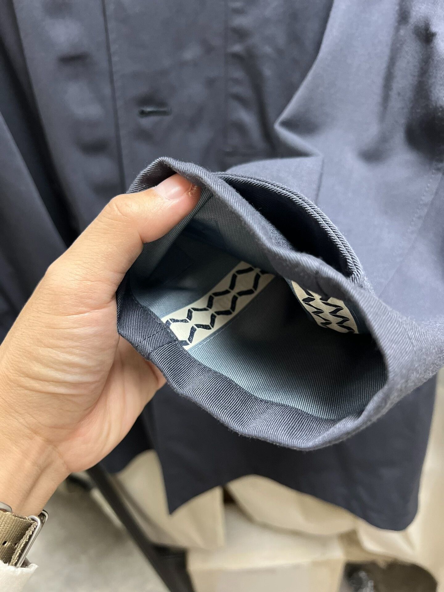 Visvim visvim herge coat 3l goex tex navy Size US M / EU 48-50 / 2 - 8 Thumbnail