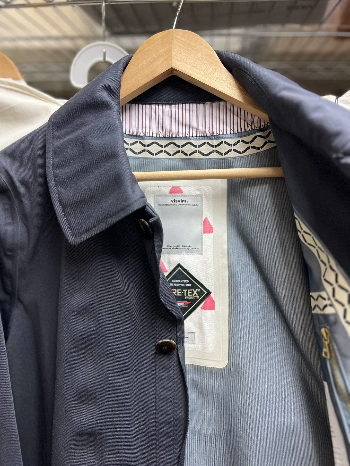 Visvim visvim herge coat 3l goex tex navy Size US M / EU 48-50 / 2 - 4 Thumbnail