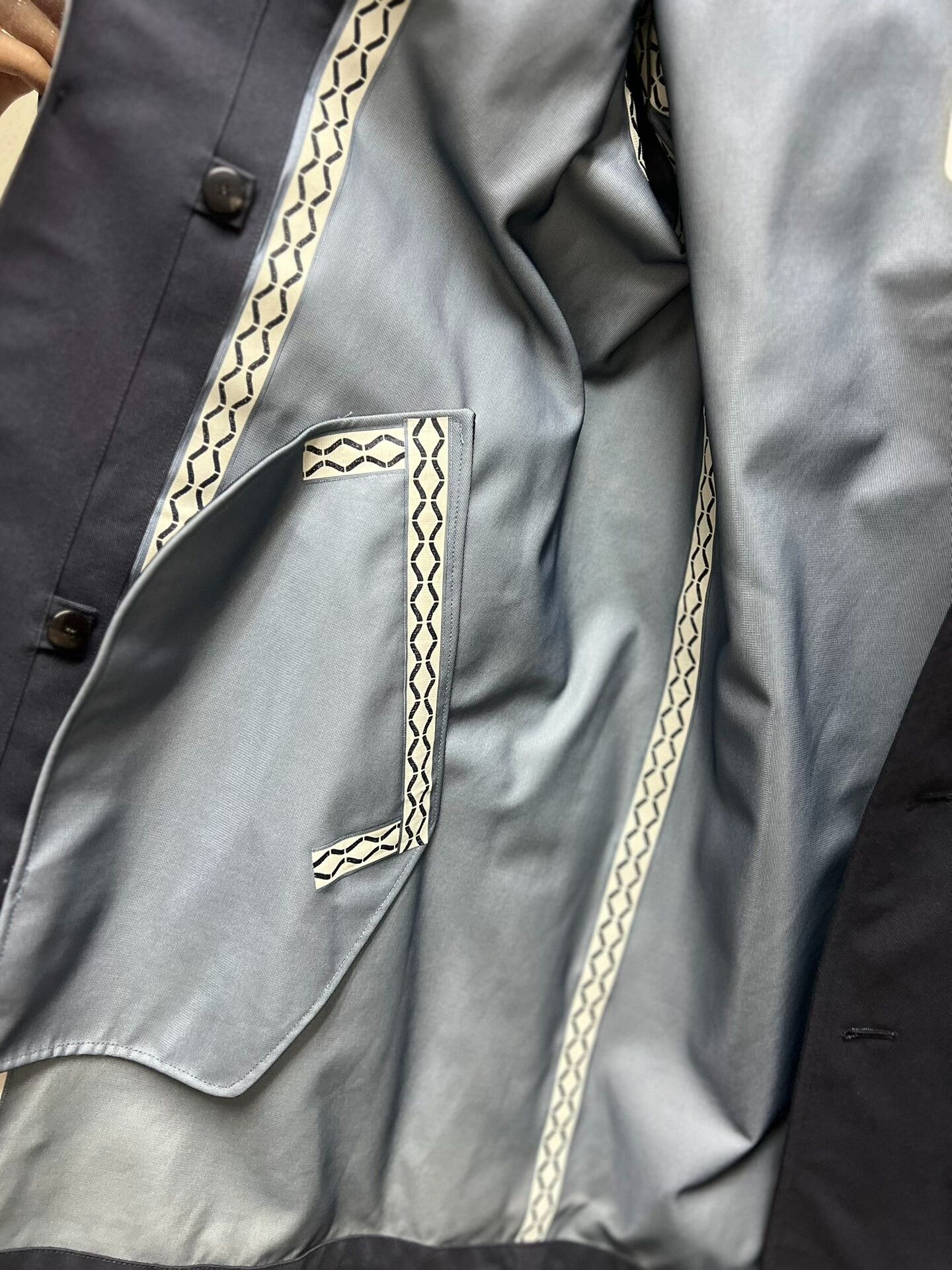 Visvim visvim herge coat 3l goex tex navy Size US M / EU 48-50 / 2 - 5 Thumbnail
