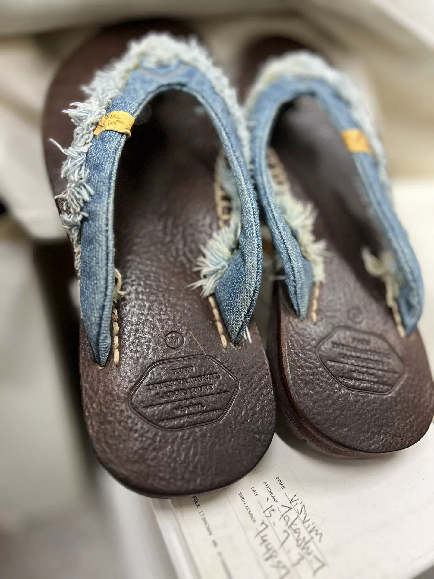 Visvim visvim lama sandal folk flip flops Size US 10 / EU 43 - 2 Thumbnail