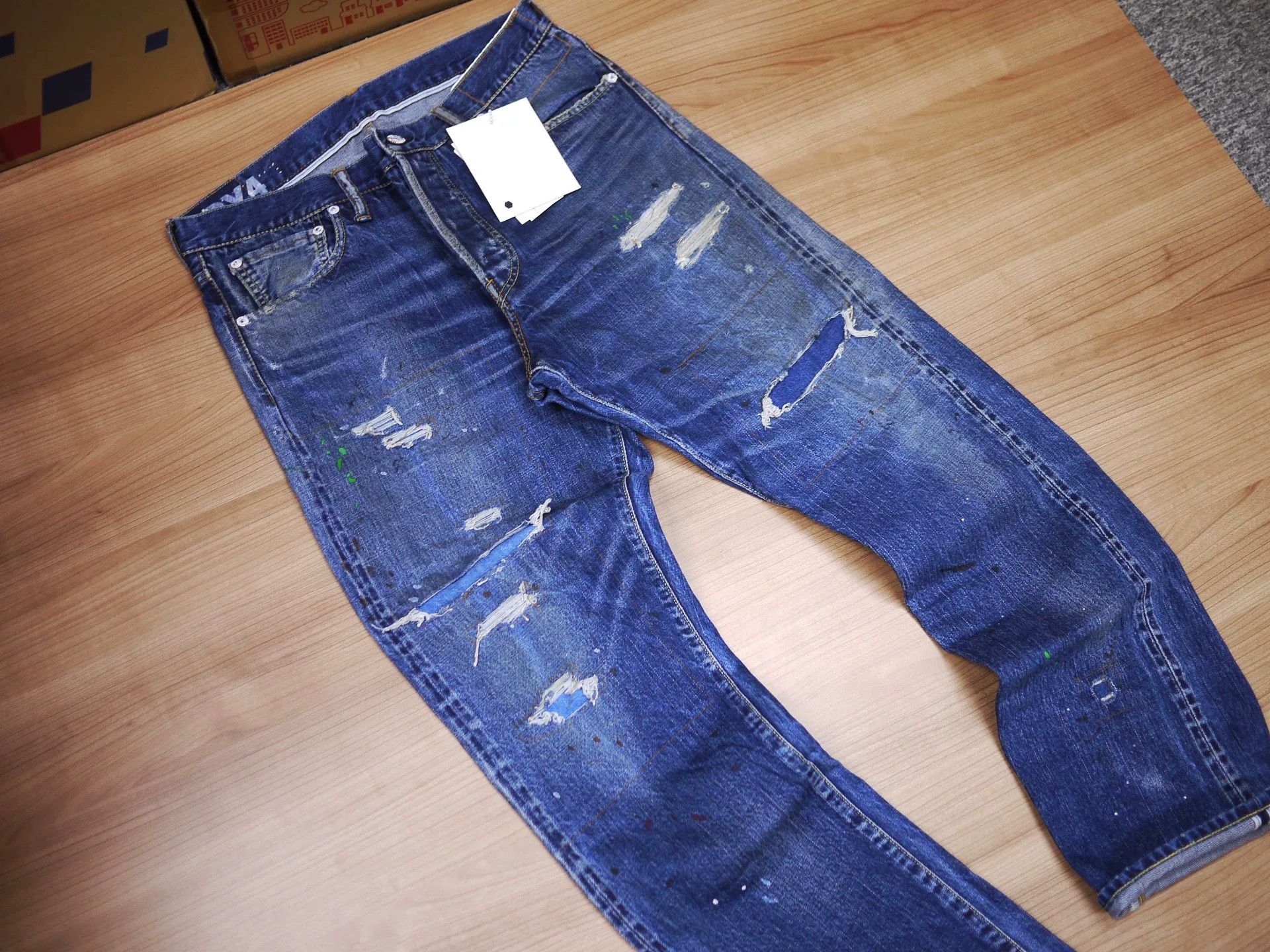 Visvim visvim social sculpture dry denim 4 pants Size US 34 / EU 50 - 5 Thumbnail