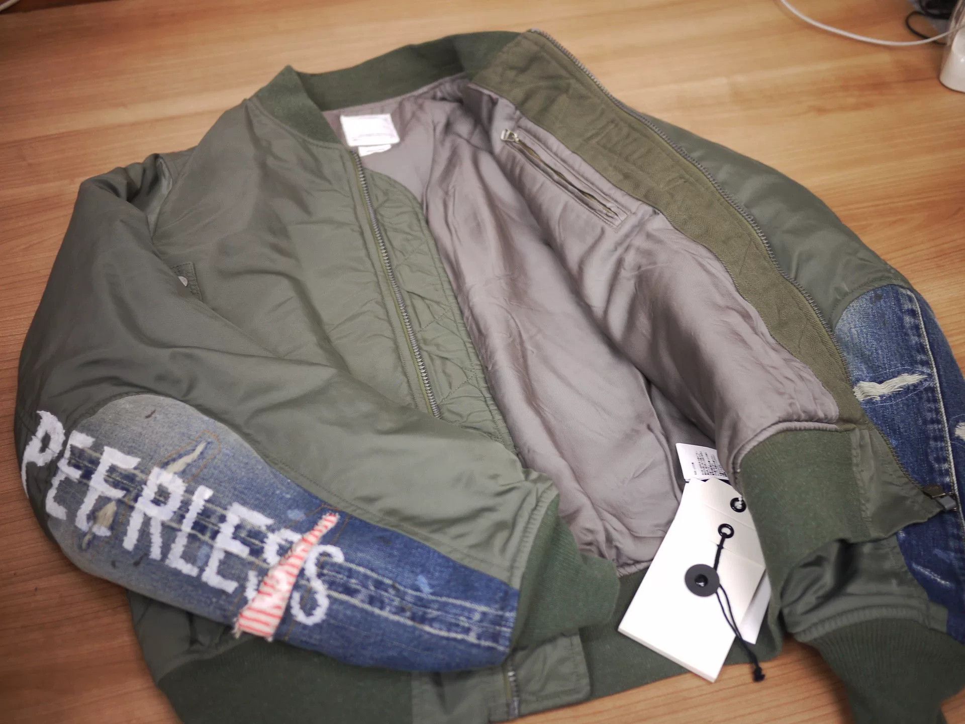 Visvim visvim thorson jkt ma1 collage jacket Size US M / EU 48-50 / 2 - 6 Thumbnail