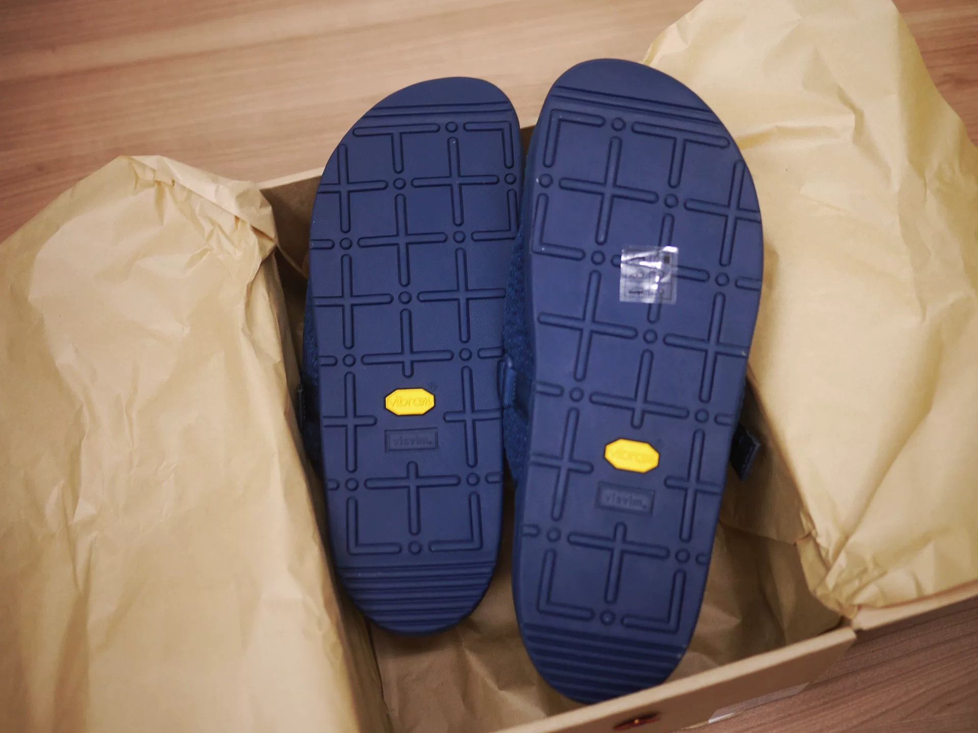 Visvim visvim ict christo navy slides Size US 11 / EU 44 - 6 Thumbnail