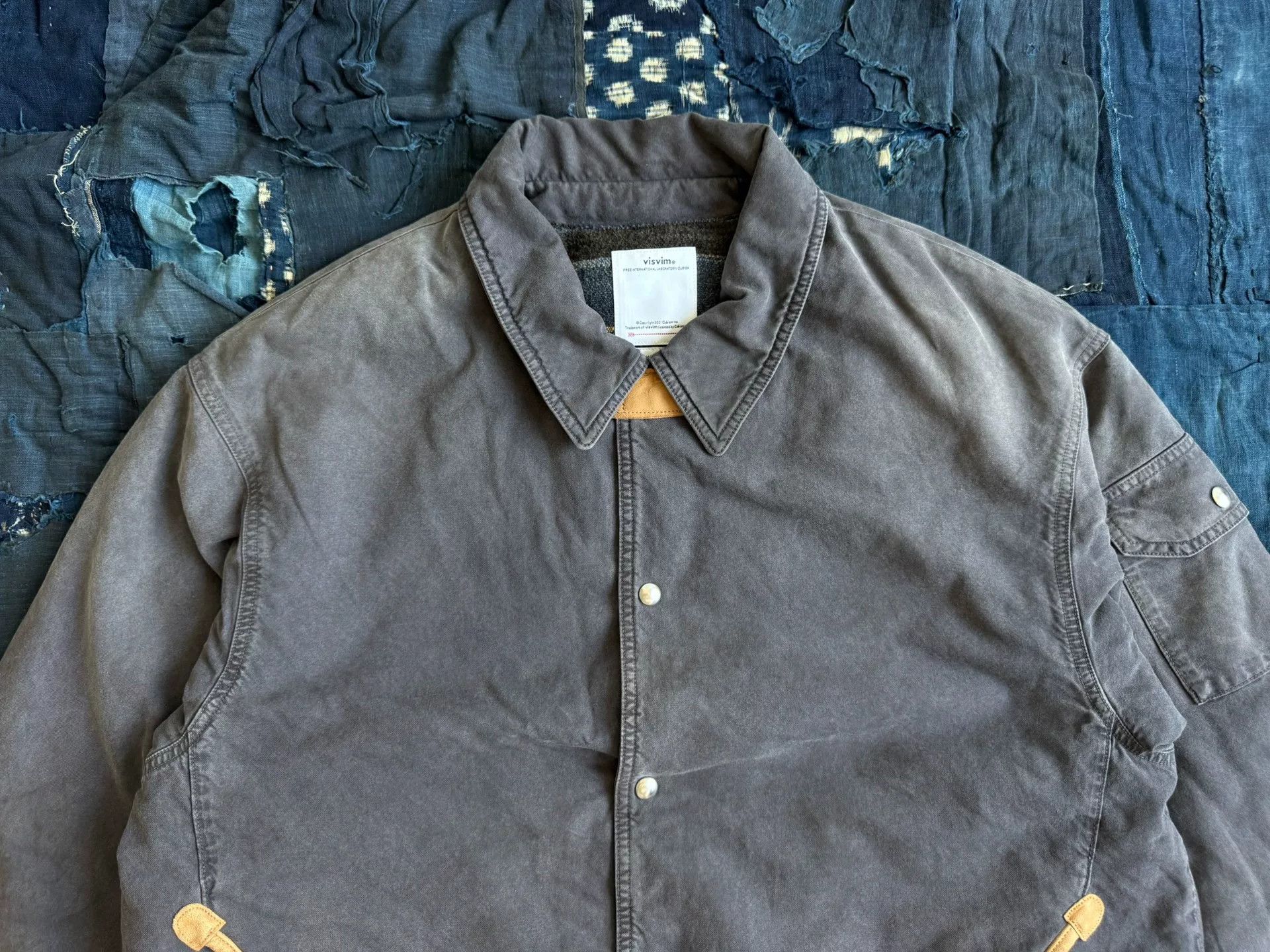 Visvim visvim 23aw willis blouson jacket navy Size US L / EU 52-54 / 3 - 4 Thumbnail