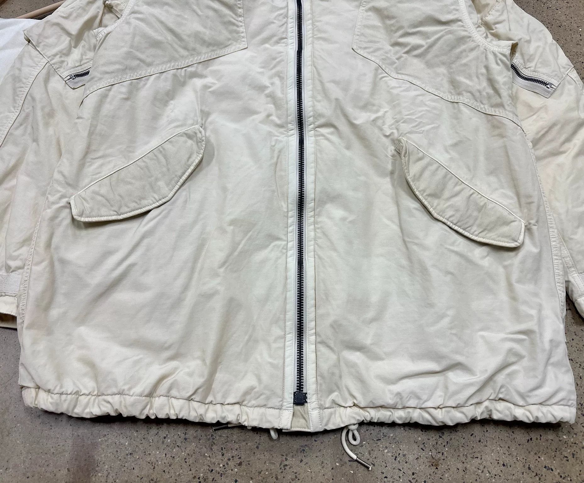 Visvim visvim mud dye jacket in ivory color Size US L / EU 52-54 / 3 - 5 Thumbnail