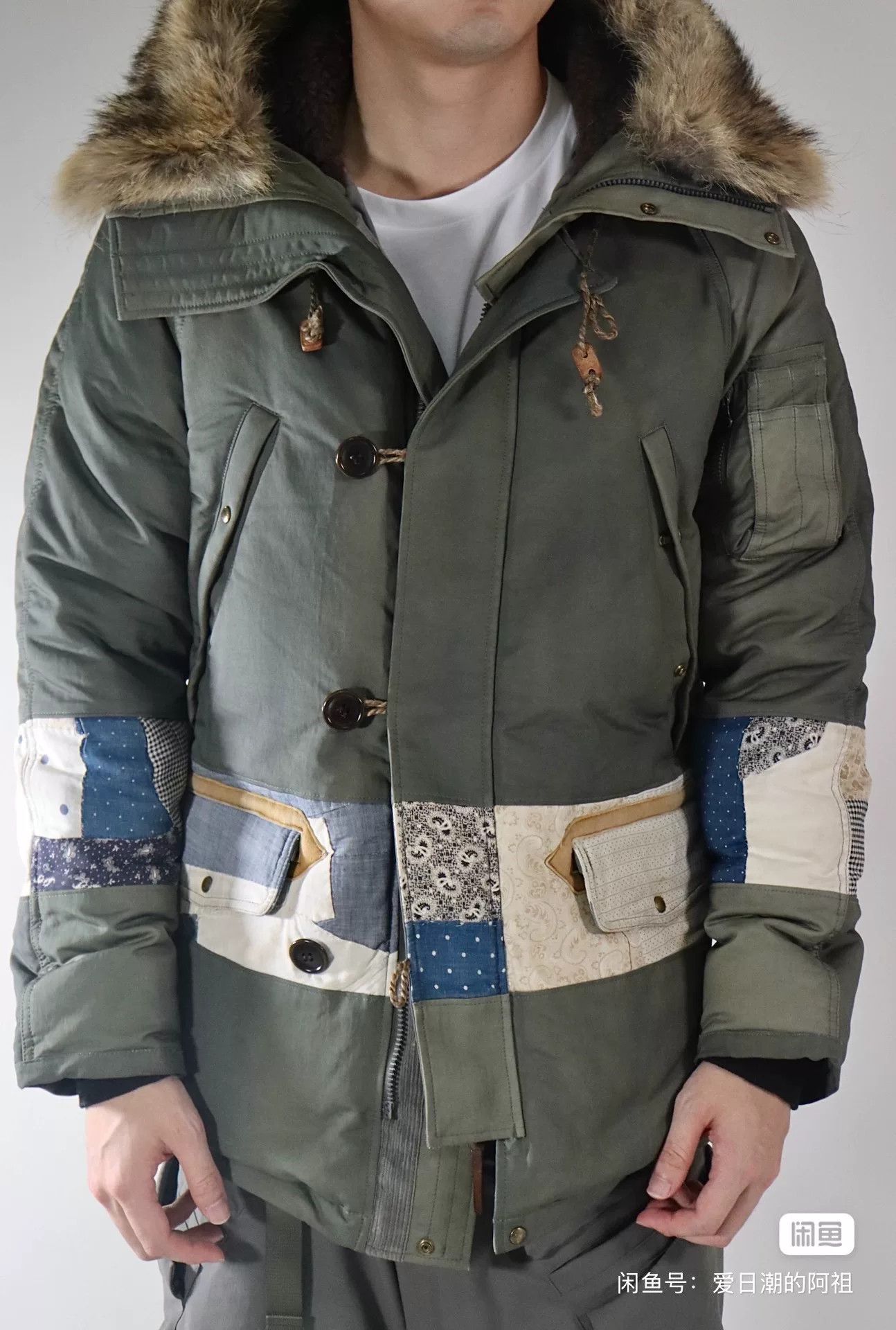 Visvim visvim ict valdez down coat olive green Size US L / EU 52-54 / 3 - 4 Thumbnail