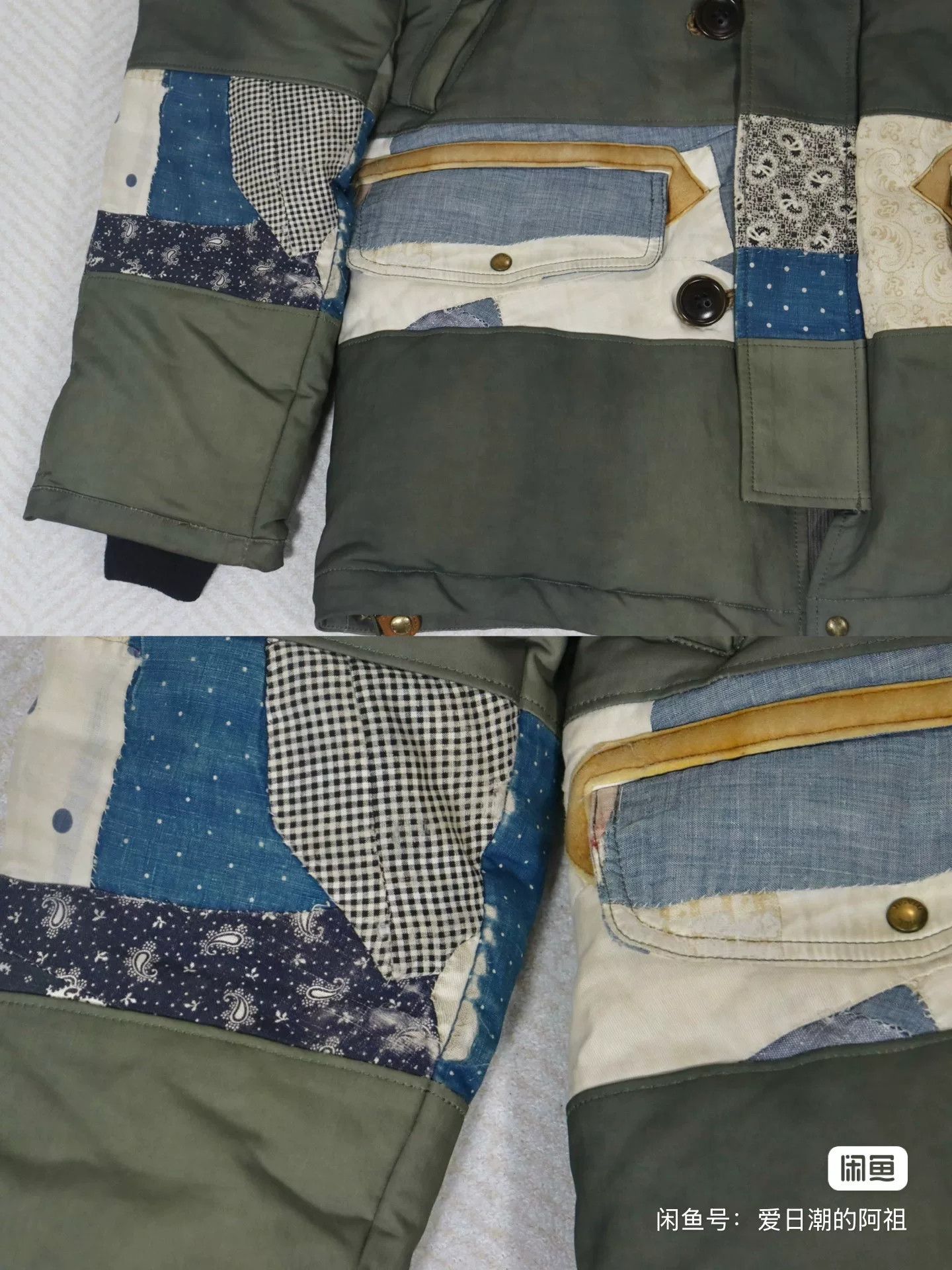 Visvim visvim ict valdez down coat olive green Size US L / EU 52-54 / 3 - 7 Thumbnail
