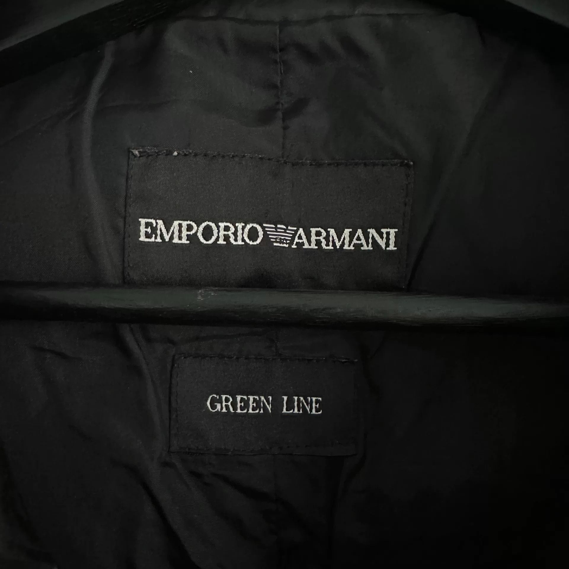 Vintage vintage emporio armani down jacket 2009 Size US L / EU 52-54 / 3 - 5 Thumbnail
