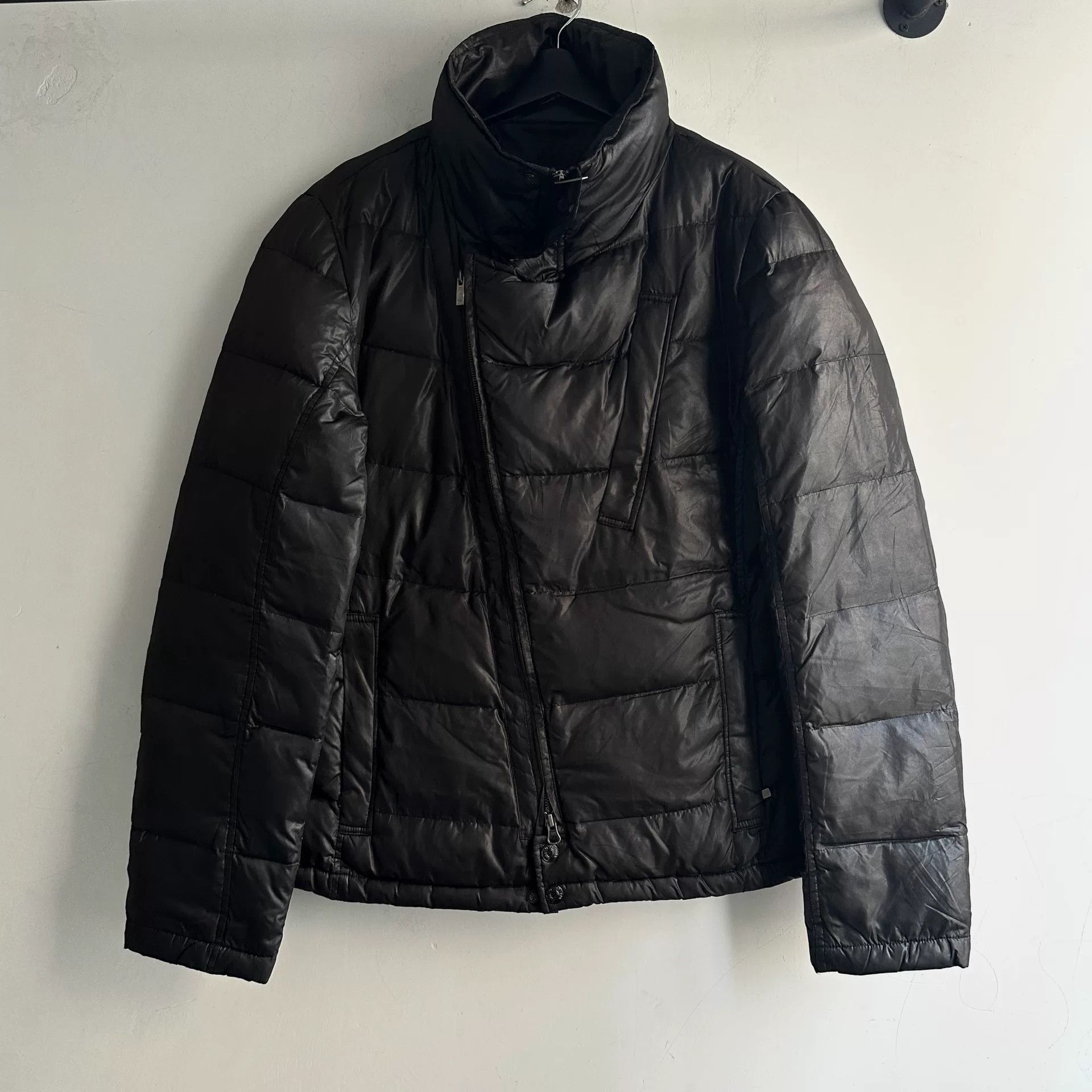 Vintage vintage emporio armani down jacket 2009 Size US L / EU 52-54 / 3 - 2 Thumbnail