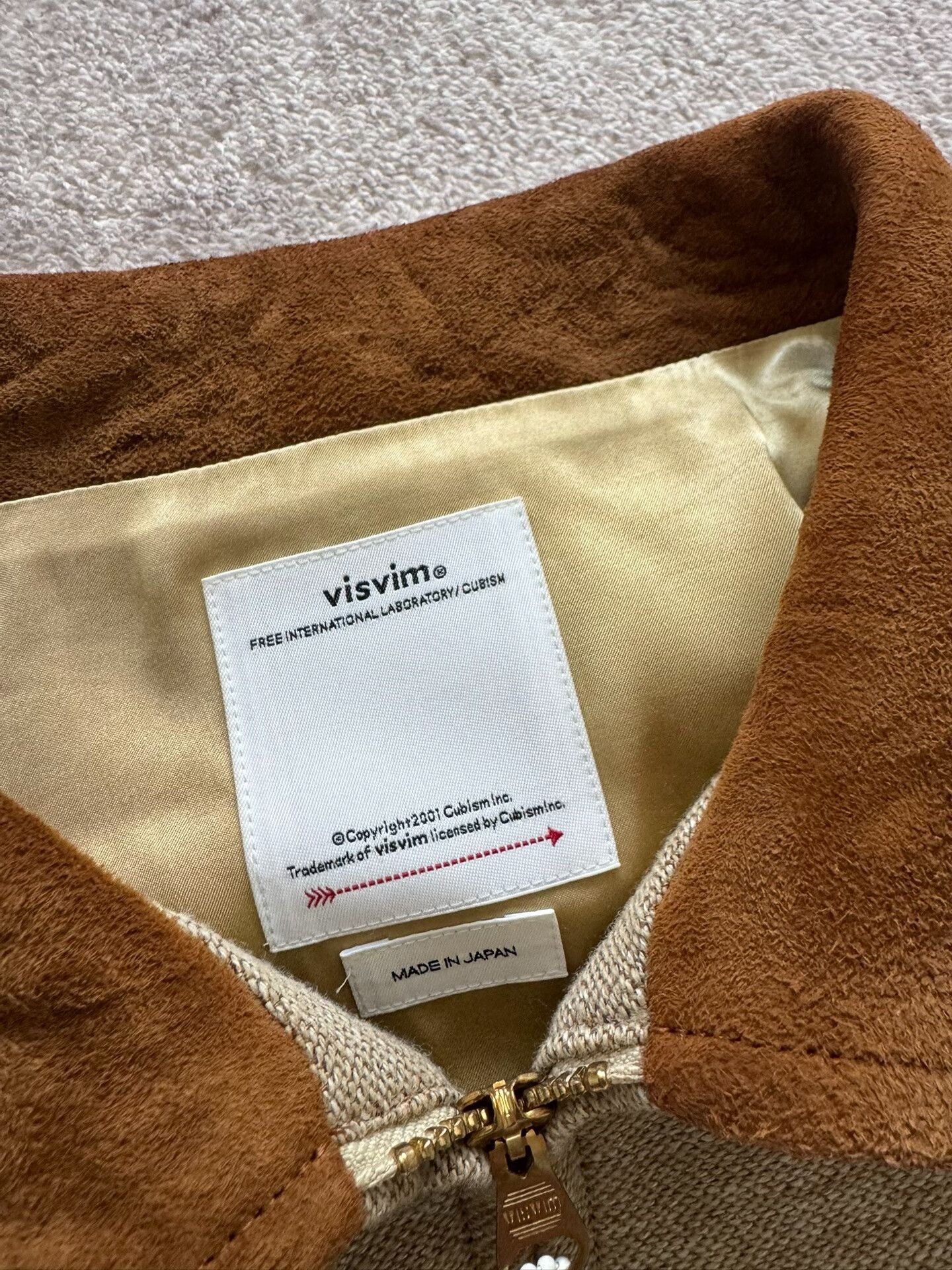 Visvim visvim jacquard blanket jacket in ivory Size US M / EU 48-50 / 2 - 5 Thumbnail