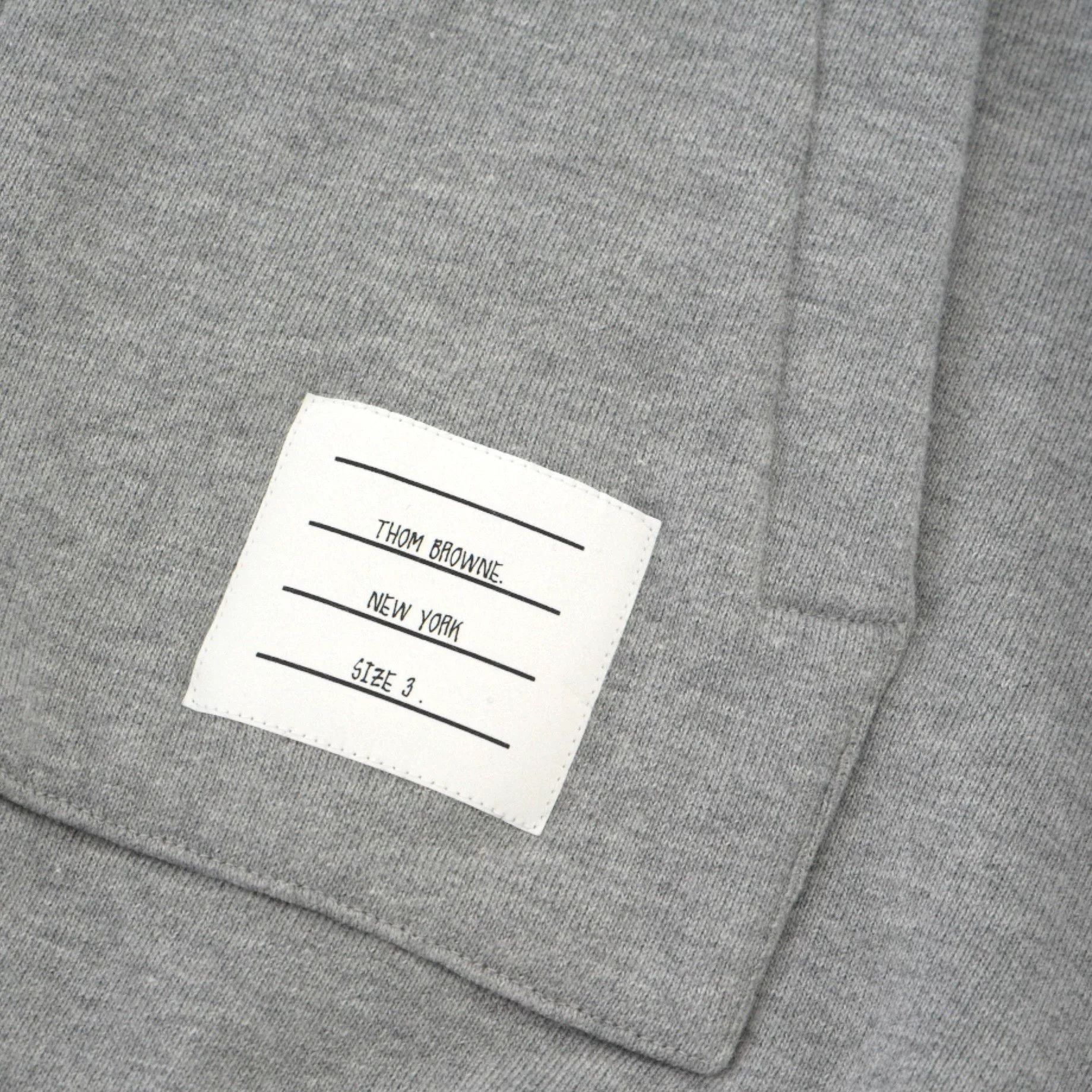 Thom Browne thom browne zip-up sweatshirt in gray Size US M / EU 48-50 / 2 - 6 Thumbnail