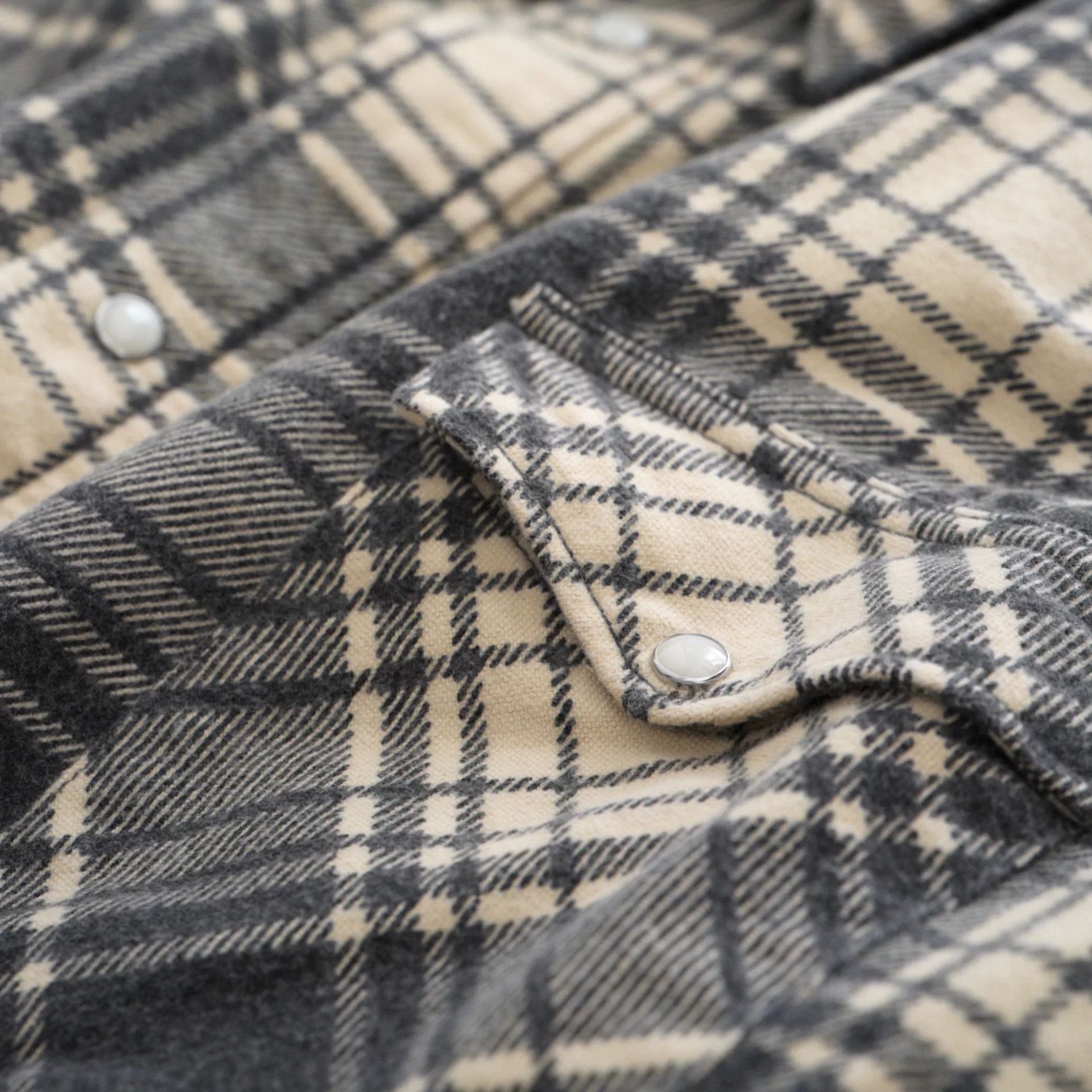 Visvim visvim ict four corners check long sleeve shirt Size US M / EU 48-50 / 2 - 4 Thumbnail