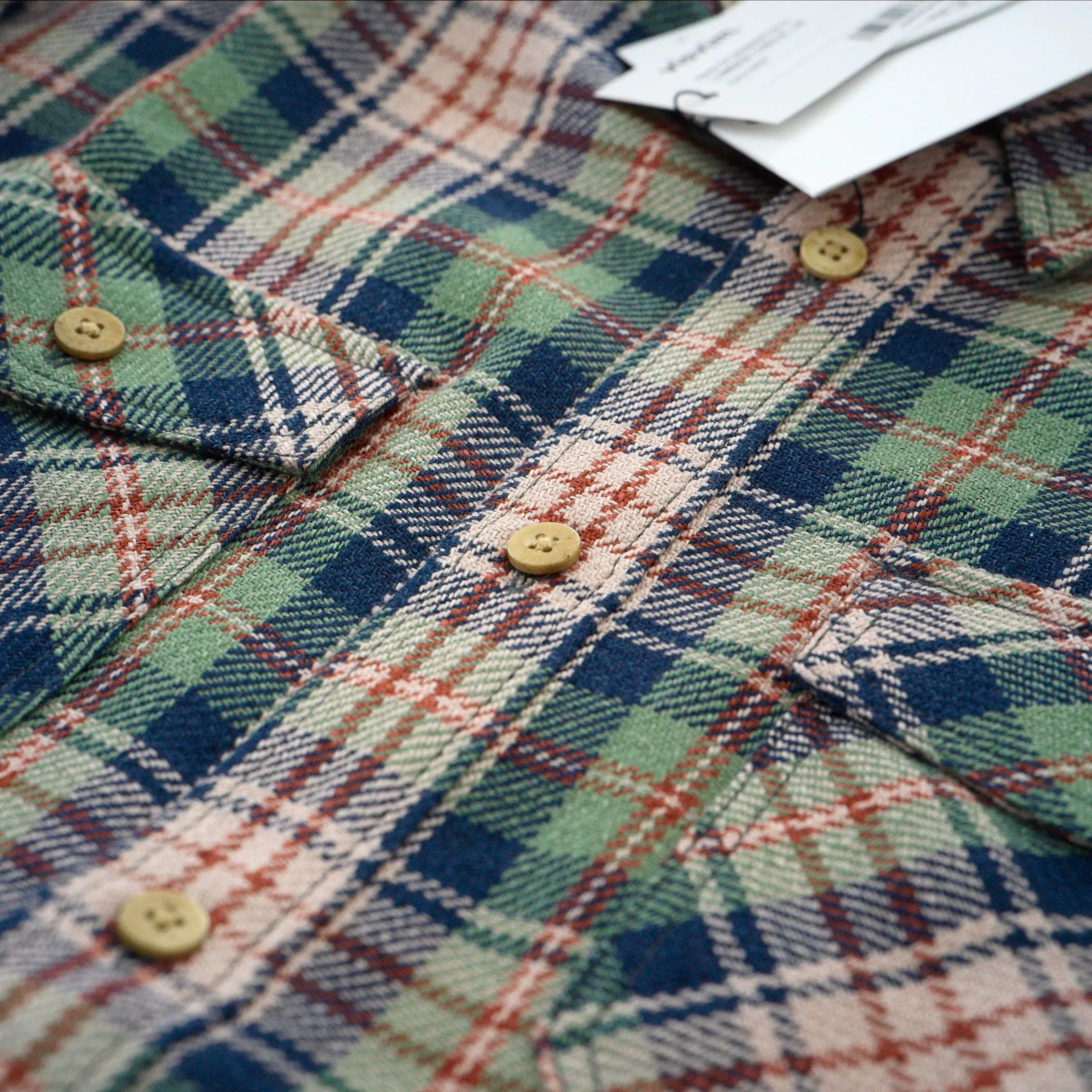 Visvim visvim lumber check long sleeve shirt Size US M / EU 48-50 / 2 - 5 Thumbnail