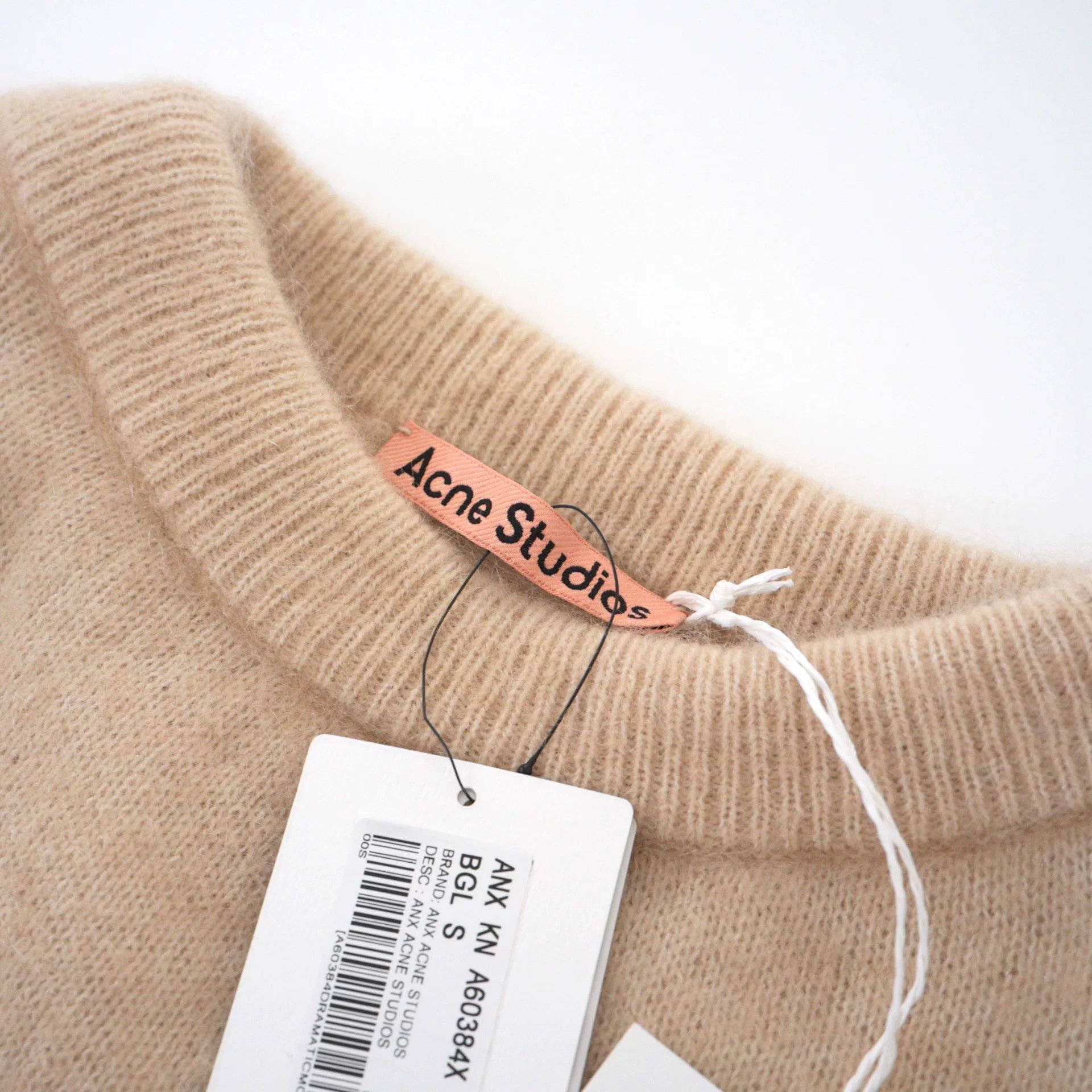 Acne Studios beige knitted sweater from Acne Studios Size S / US 4 / IT 40 - 3 Thumbnail