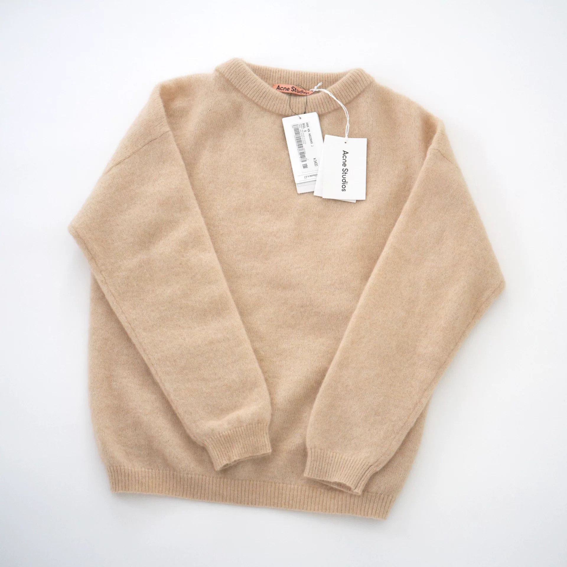 Acne Studios beige knitted sweater from Acne Studios Size S / US 4 / IT 40 - 2 Thumbnail