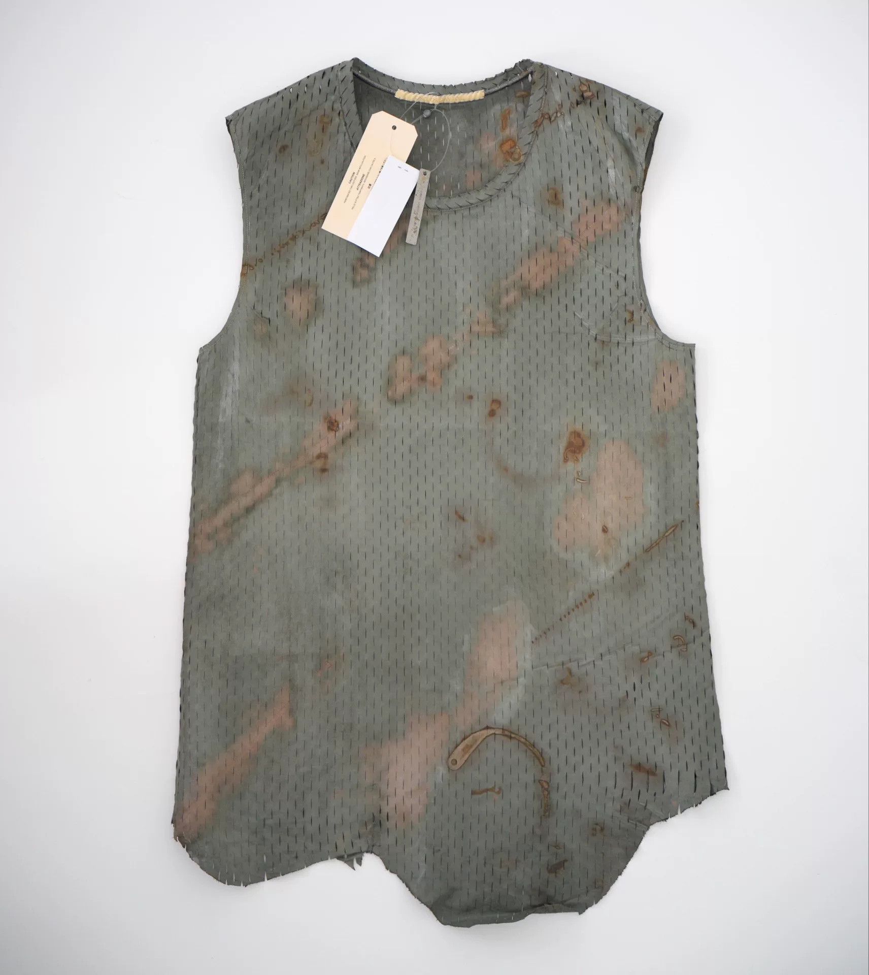 Carol Christian Poell kangaroo leather sleeveless vest by carol christian poell Size US L / EU 52-54 / 3 - 2 Thumbnail
