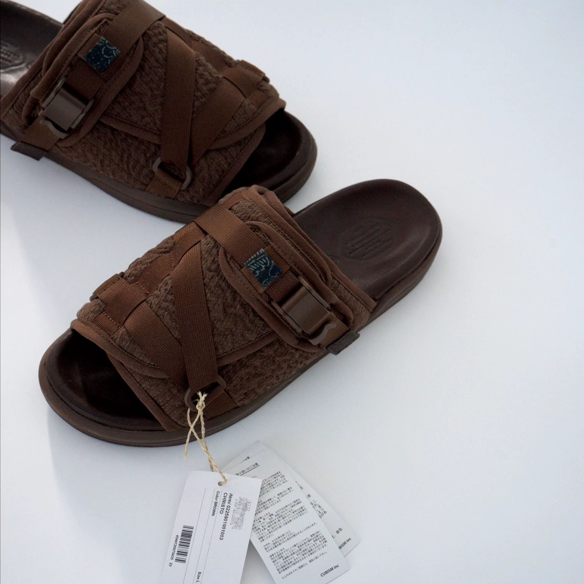 Visvim visvim ict christo brown wool sandals Size US 10 / EU 43 - 3 Thumbnail