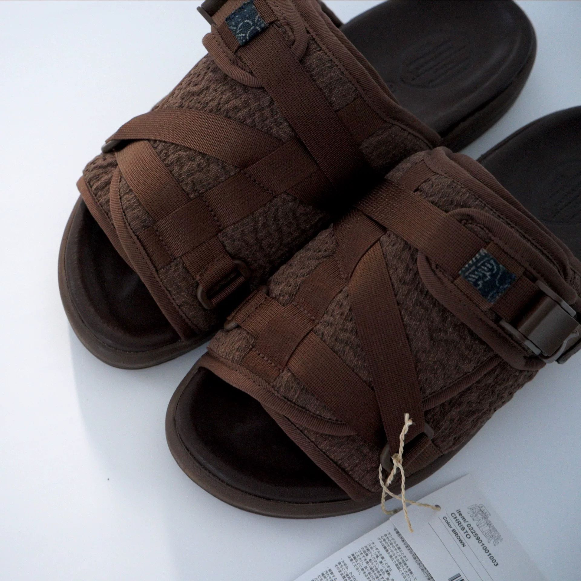 Visvim visvim ict christo brown wool sandals Size US 10 / EU 43 - 4 Thumbnail