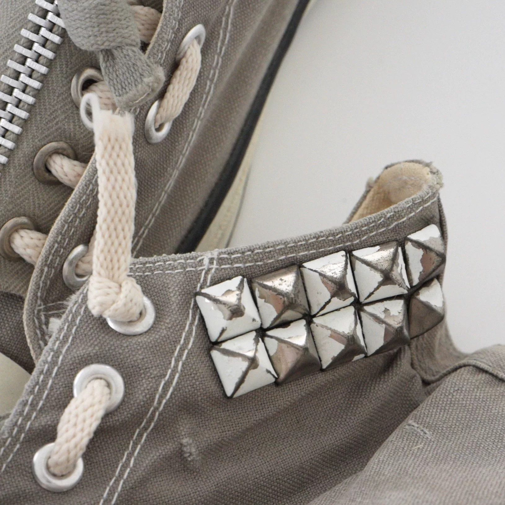 Takahiromiyashita The Soloist. takahiro miyashita canvas high-top shoes Size US 8 / EU 41 - 4 Thumbnail