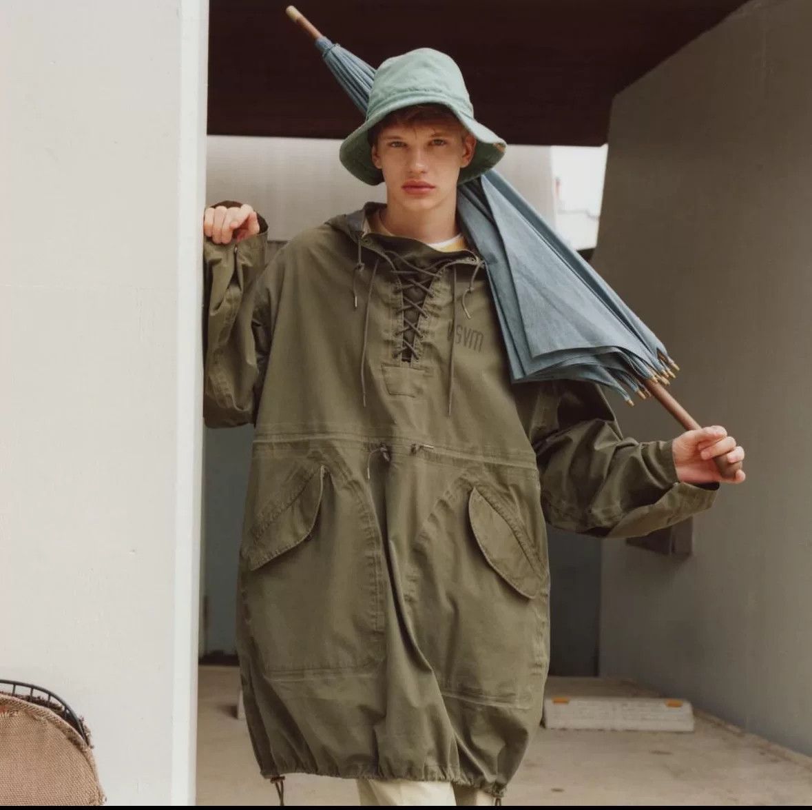 Visvim visvim chinook poncho 3l in khaki Size US S / EU 44-46 / 1 - 4 Thumbnail