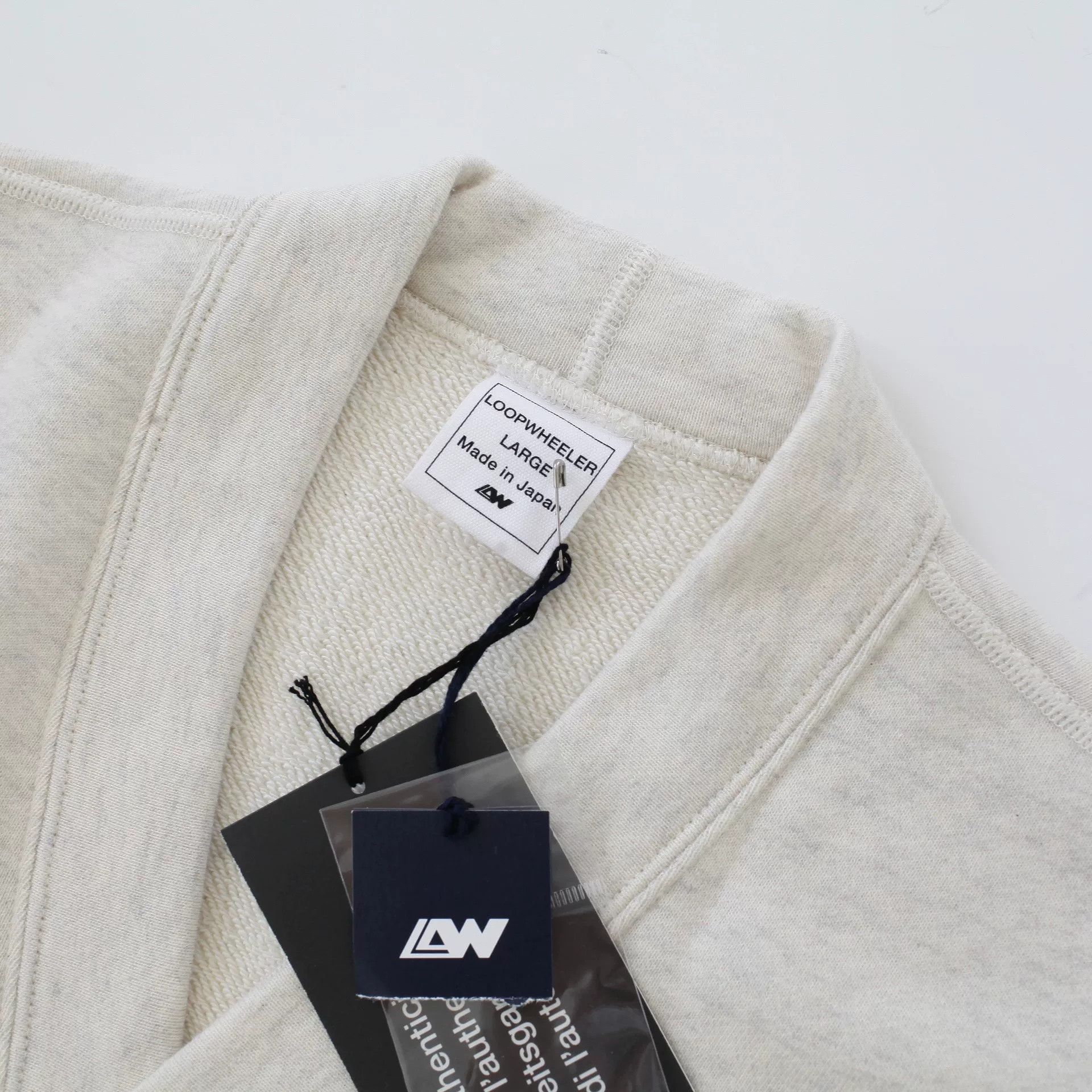 Loopwheeler loopwheeler lw180 cardigan in leaf beige Size US L / EU 52-54 / 3 - 3 Thumbnail
