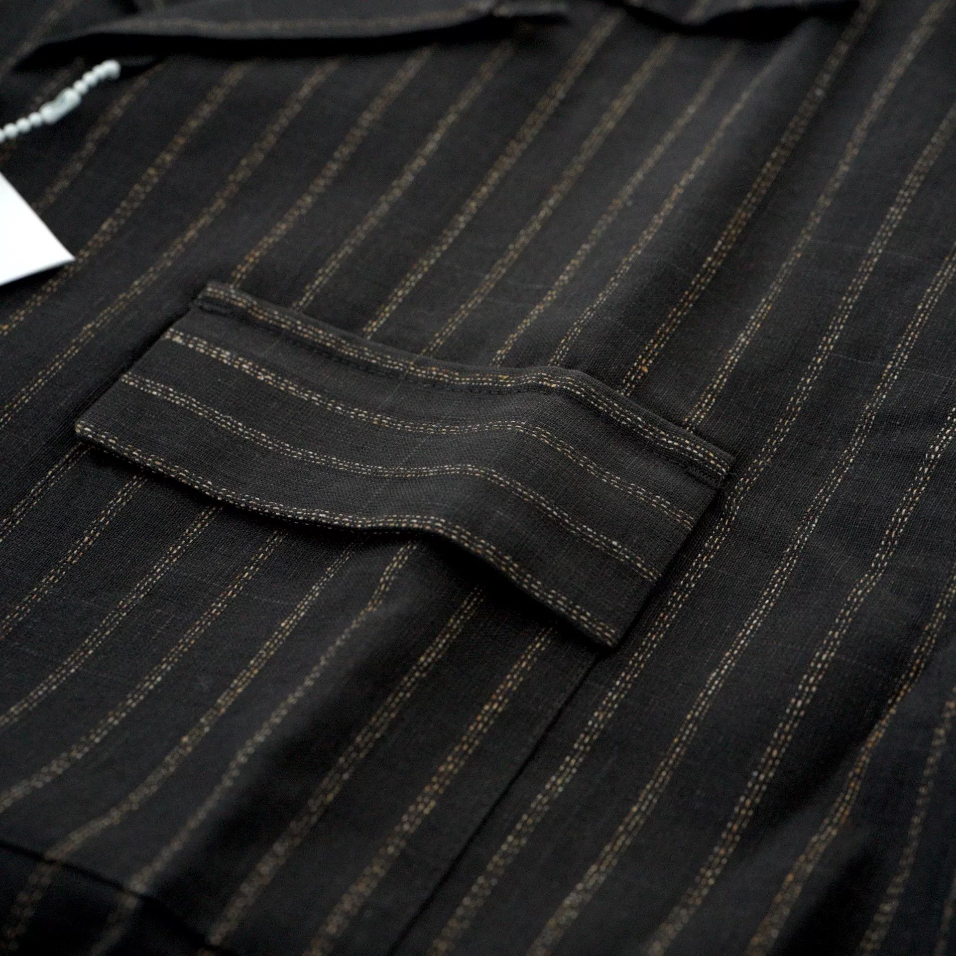 Visvim visvim keesey long sleeve striped shirt Size US L / EU 52-54 / 3 - 3 Thumbnail