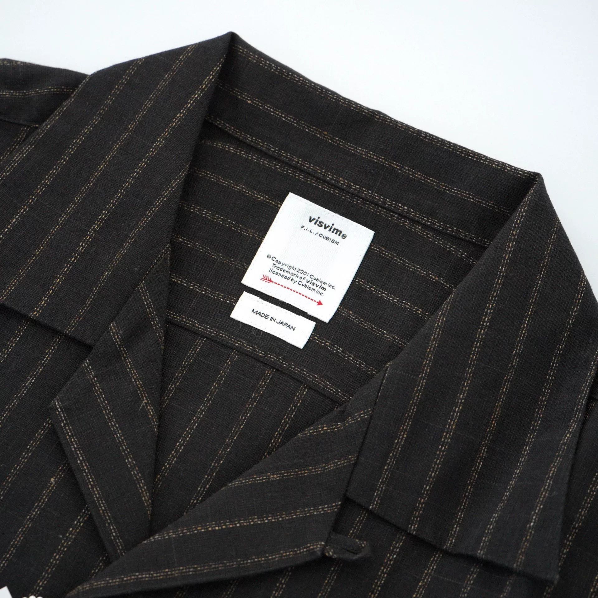 Visvim visvim keesey long sleeve striped shirt Size US L / EU 52-54 / 3 - 2 Thumbnail