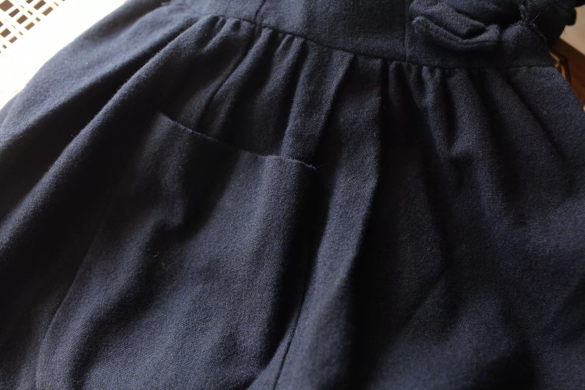 Comme des Garcons Comme des Garçons GIRL Dress in Blue Black Size S / US 4 / IT 40 - 8 Thumbnail