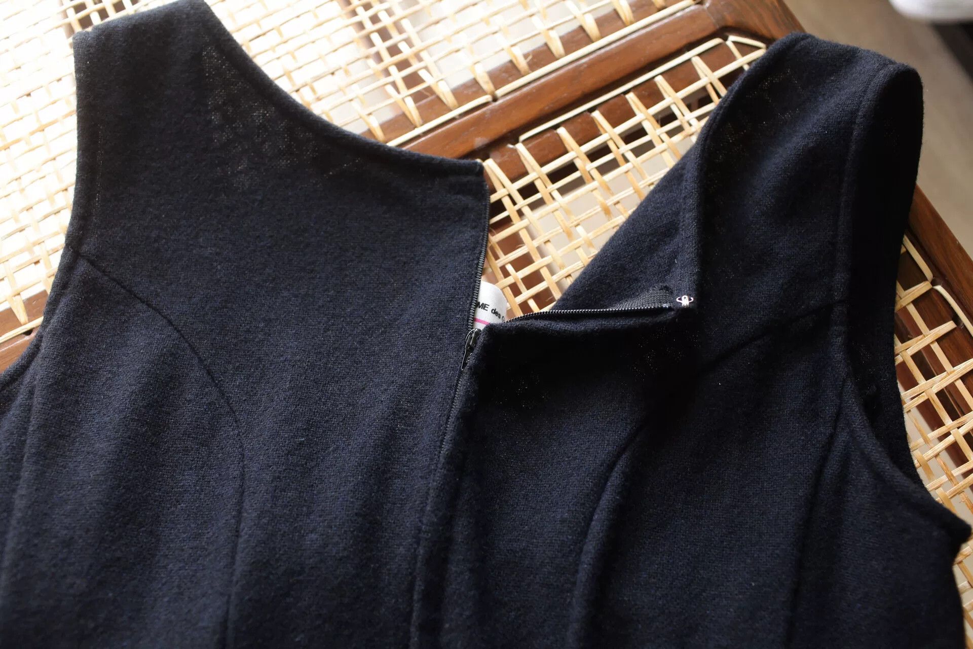 Comme des Garcons Comme des Garçons GIRL Dress in Blue Black Size S / US 4 / IT 40 - 7 Thumbnail