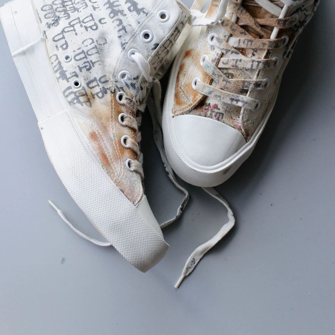 Number (N)ine Number Nine "CUT UP" High-Top Sneakers Size US 8 / EU 41 - 3 Thumbnail