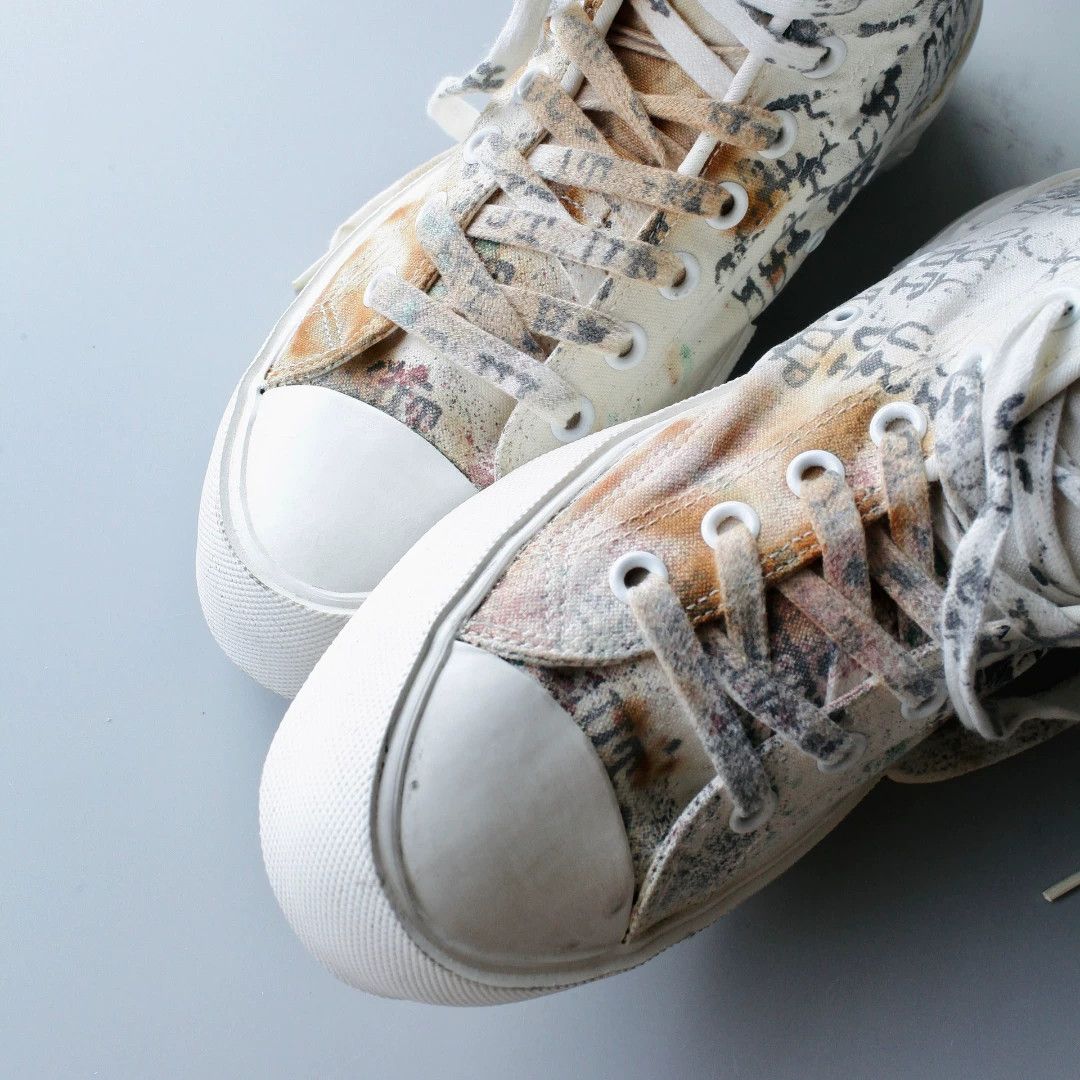 Number (N)ine Number Nine "CUT UP" High-Top Sneakers Size US 8 / EU 41 - 4 Thumbnail