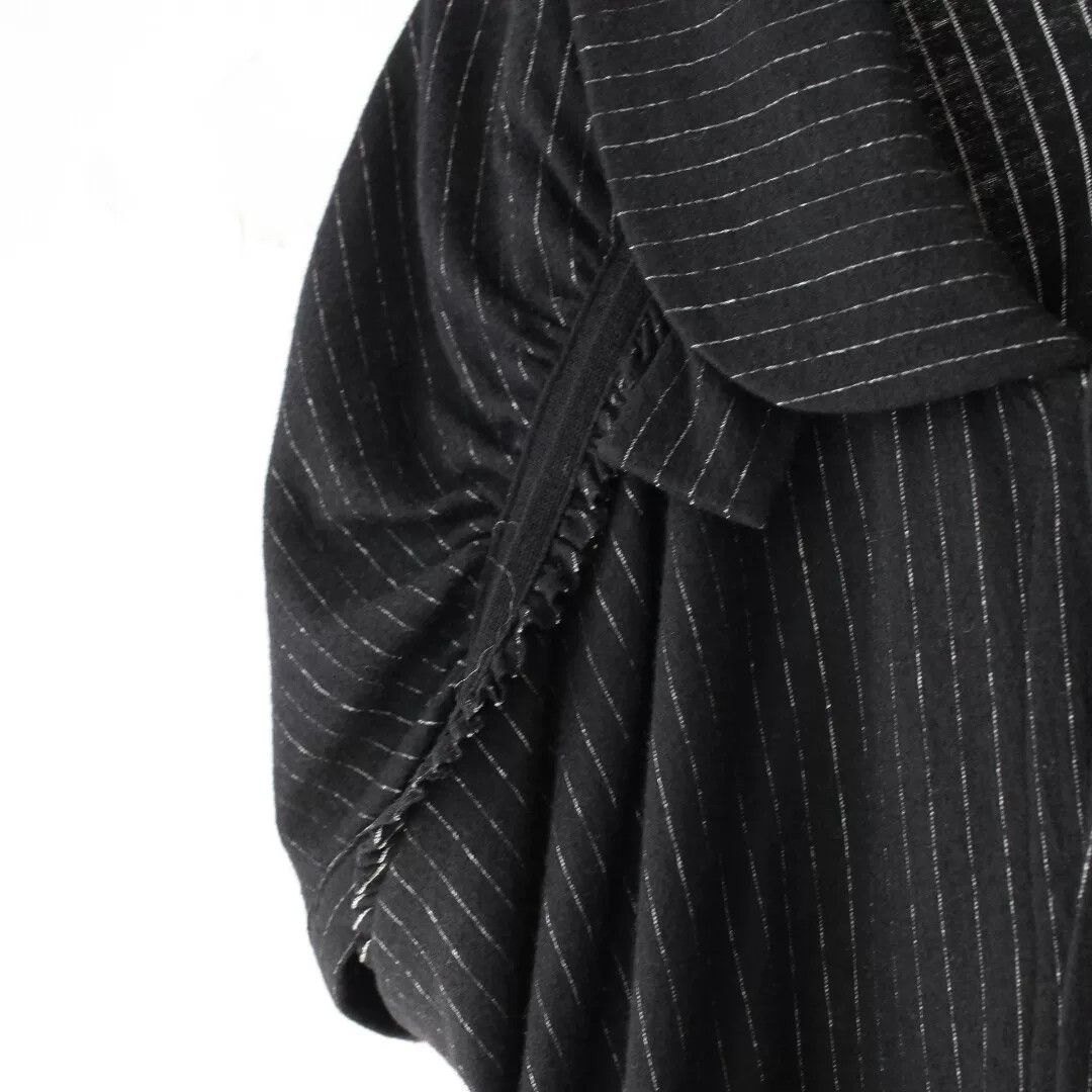 Y's black wool dress with puff sleeves Size S / US 4 / IT 40 - 5 Thumbnail